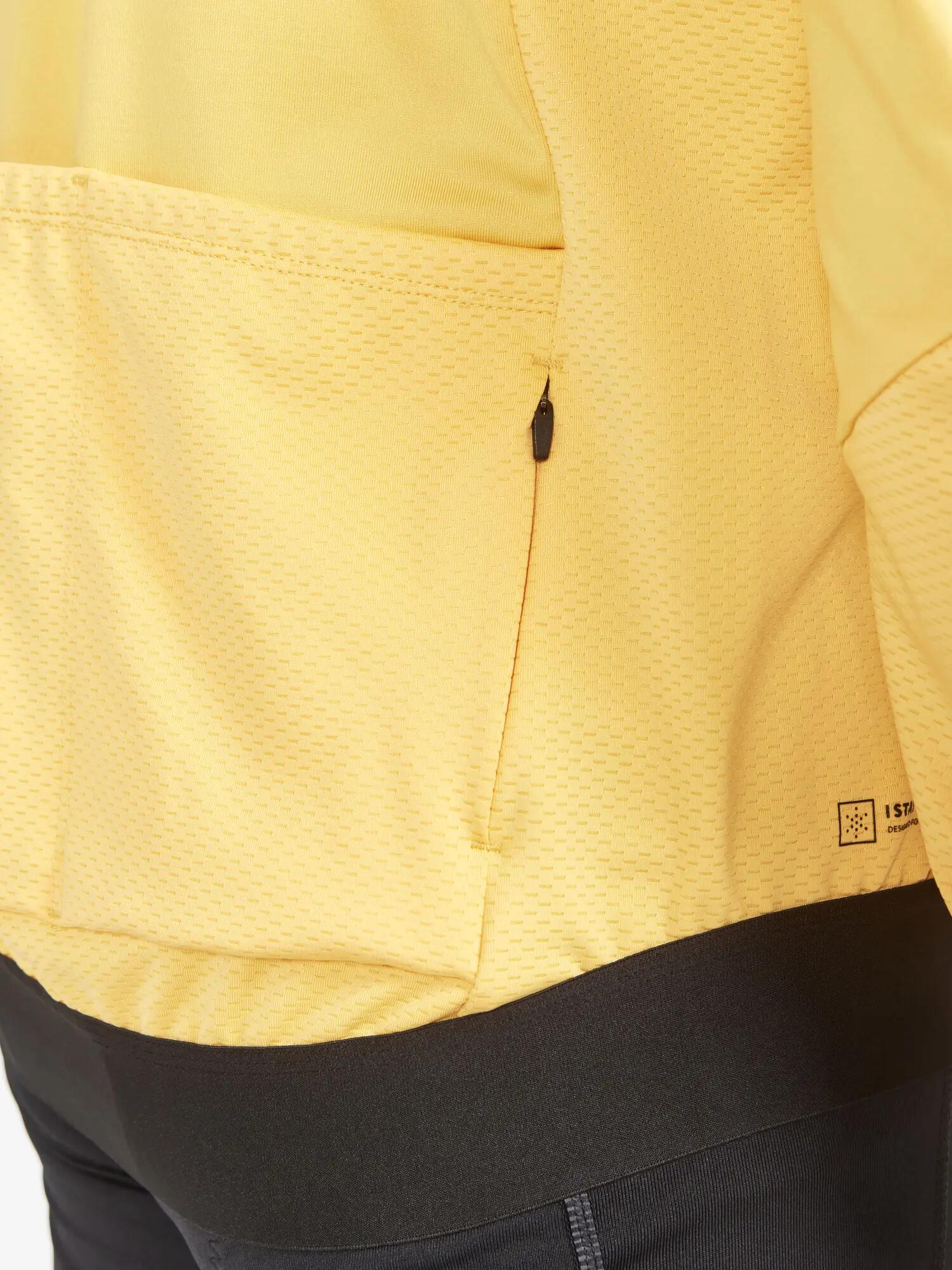 craft Adv Bike SubZ Jacke Herren – Warm und winddicht – AMBER 6/7