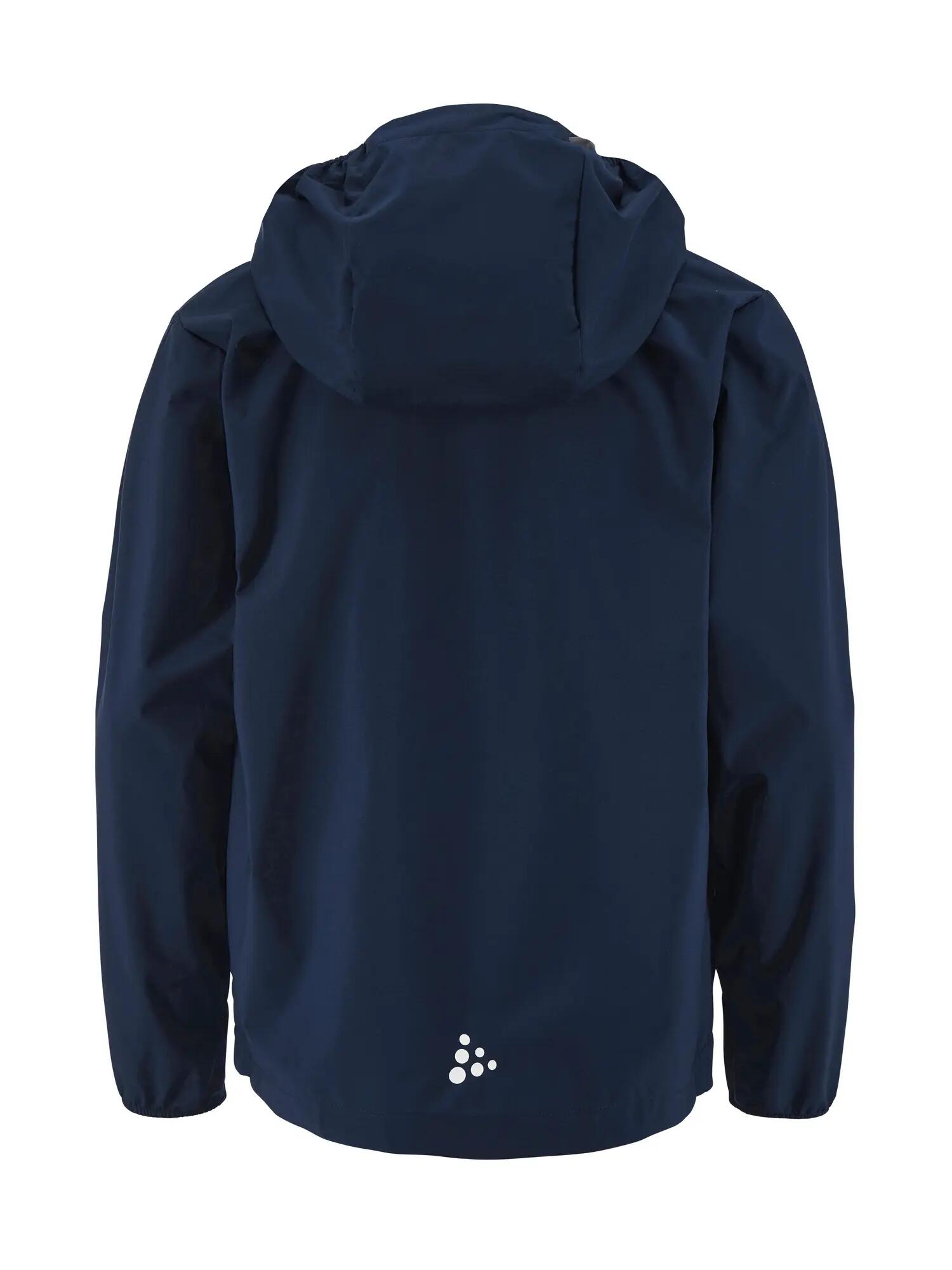 craft Squad Go Weather Jacket Jr leichte winddichte Jacke – Marineblau 2/4