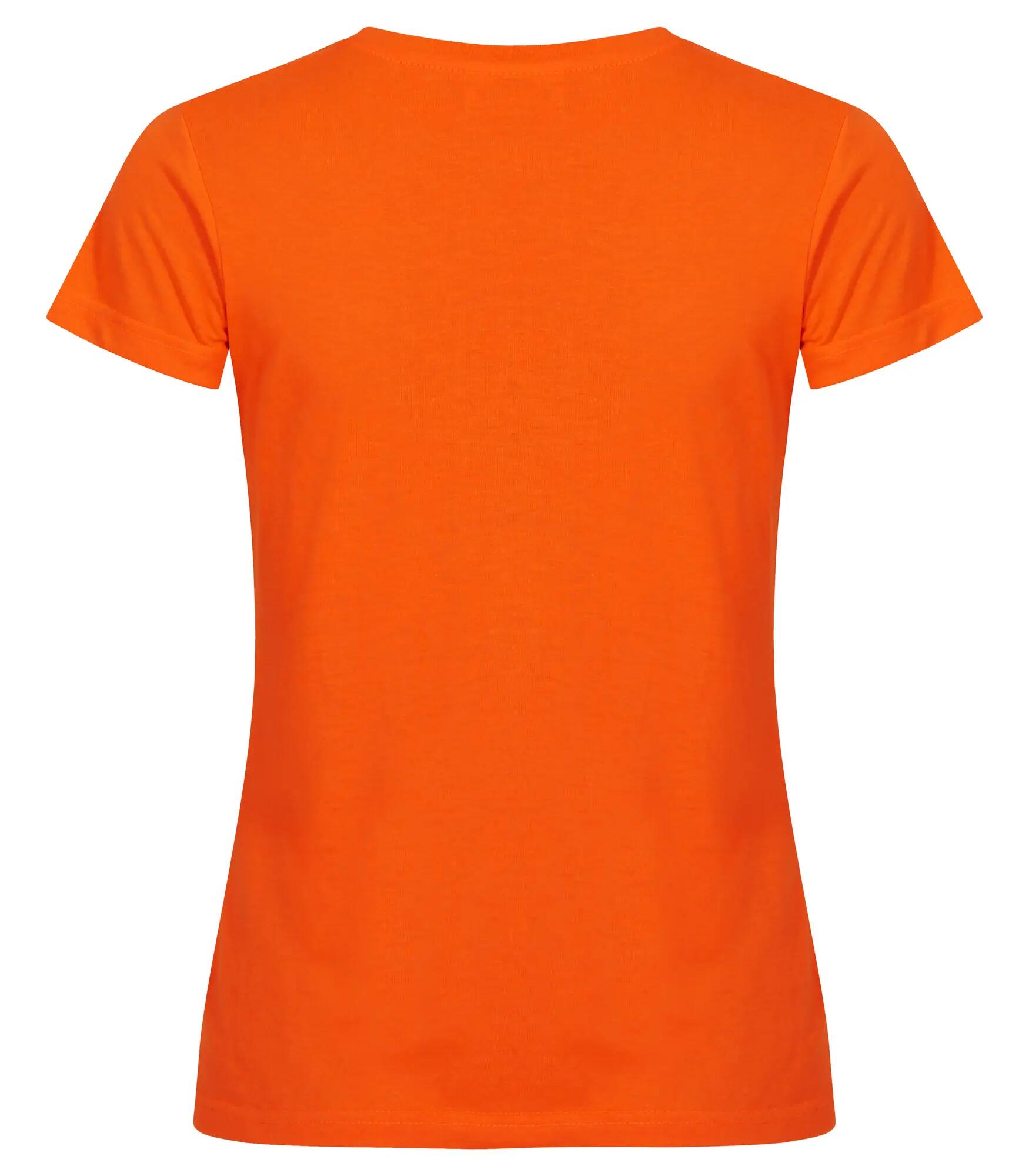 clique New Classic-T Women T-shirt clássico em algodão – visibility orange 2/4