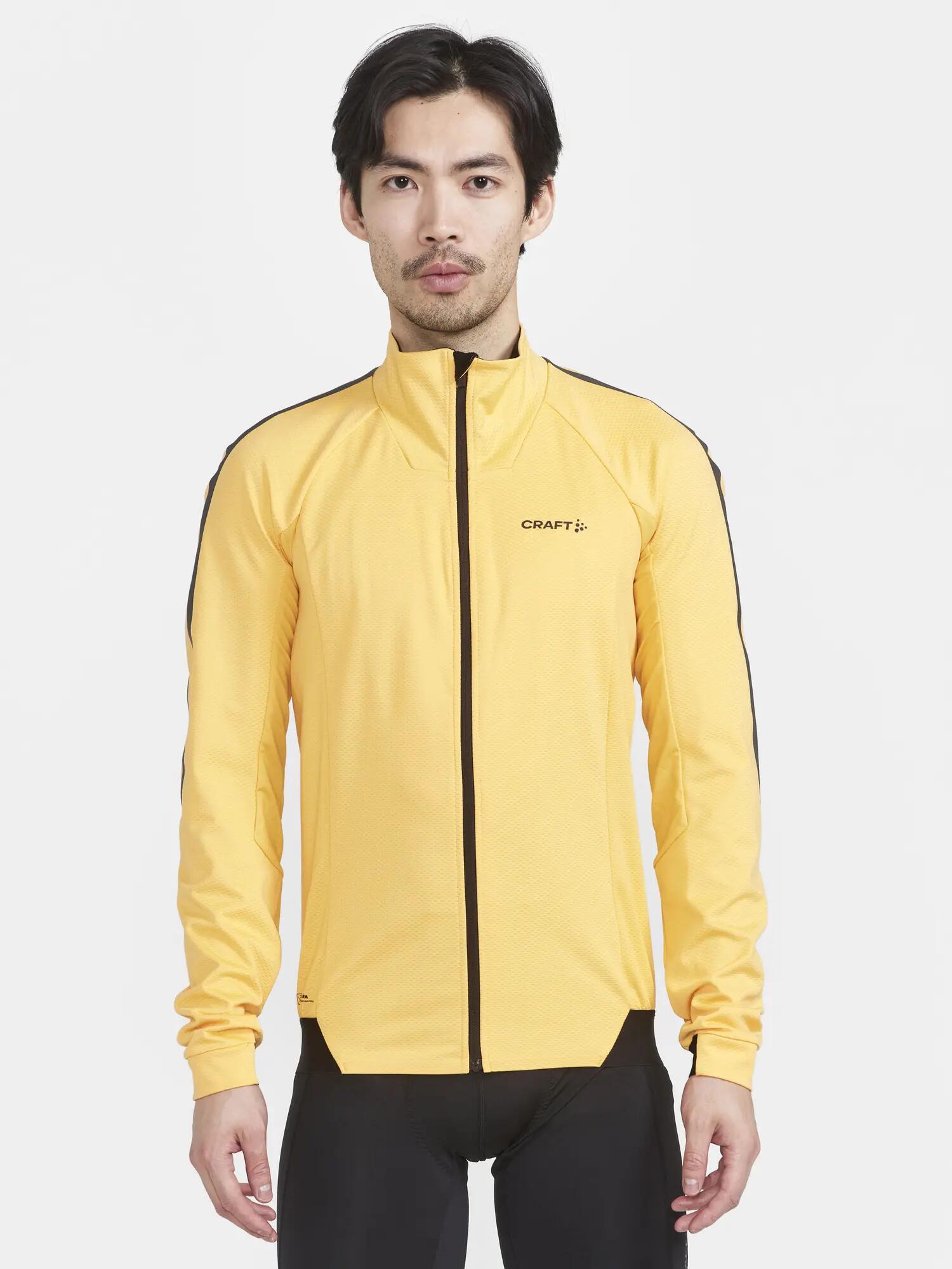 craft Adv Bike SubZ Jacke Herren – Warm und winddicht – AMBER 2/7