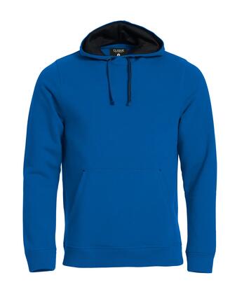 clique Classic Hoody pour homme – sweat à capuche avec poche kangourou – royal