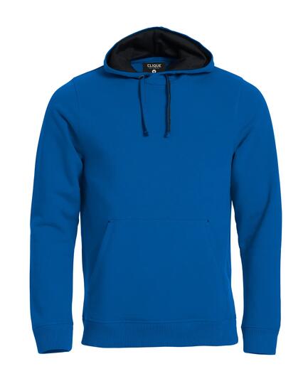 clique Classic Hoody pour homme – sweat à capuche avec poche kangourou – royal