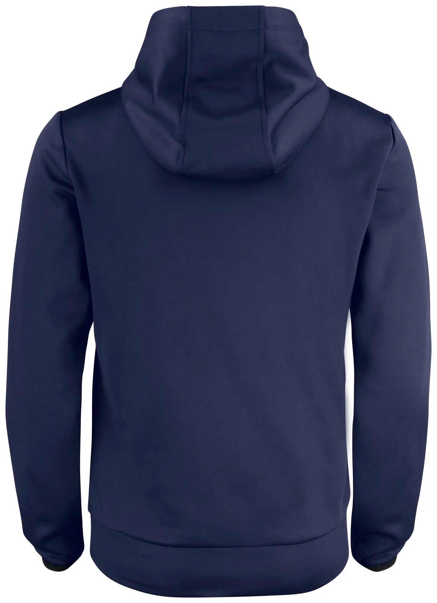 clique Oakdale sweat com capuz funcional em poliéster – dark navy 2/4