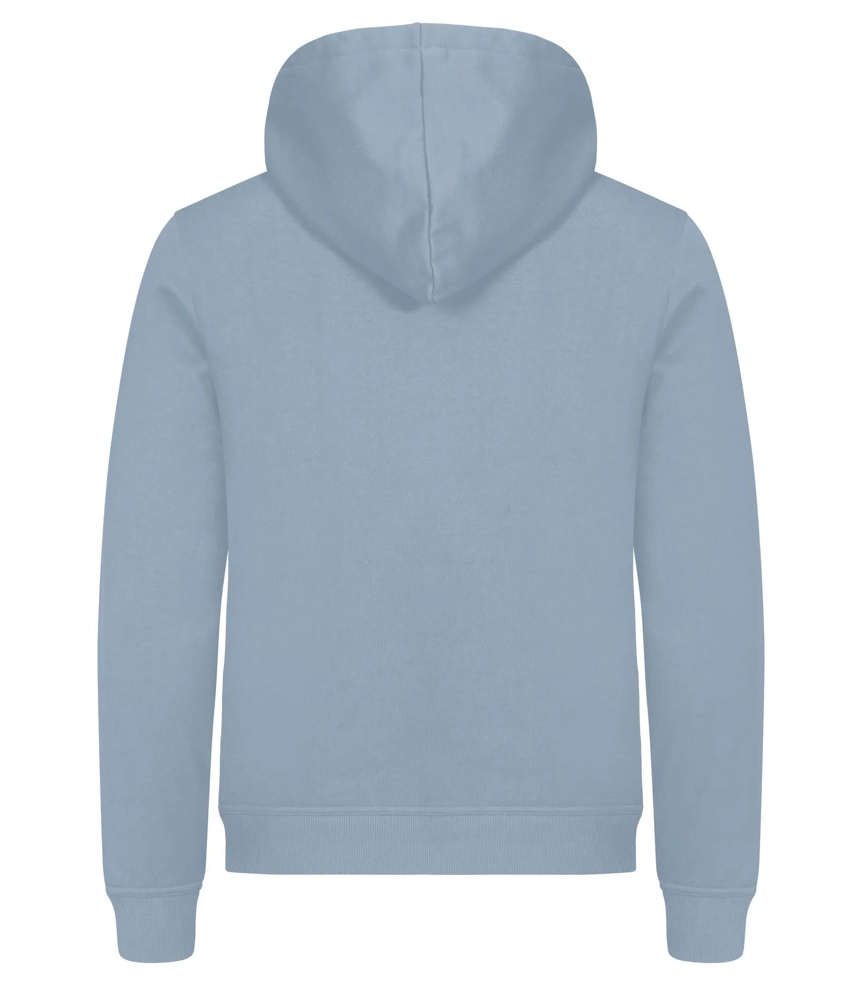 clique Hoodie Miami em algodão e poliéster reciclado – Soft Blue 2/4