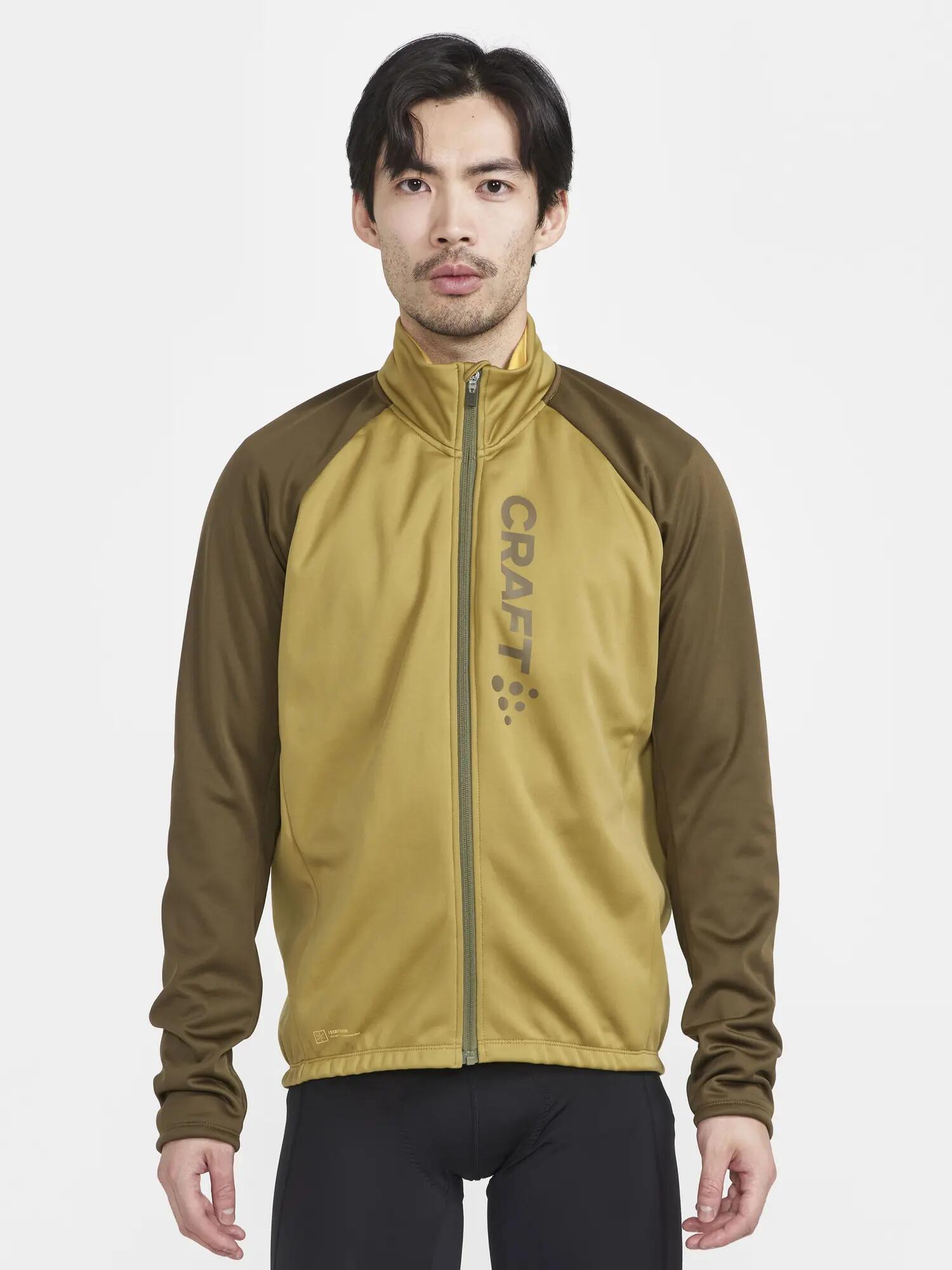 craft Core Bike SubZ Jacke – warme, winddichte Fahrradjacke – Algae-Botanic 2/6