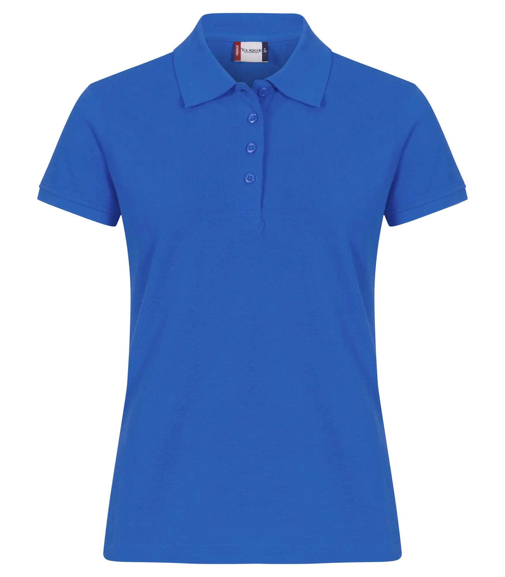 clique Heavy Premium Polo Women em algodão penteado – tratamento enzimático – 1/4