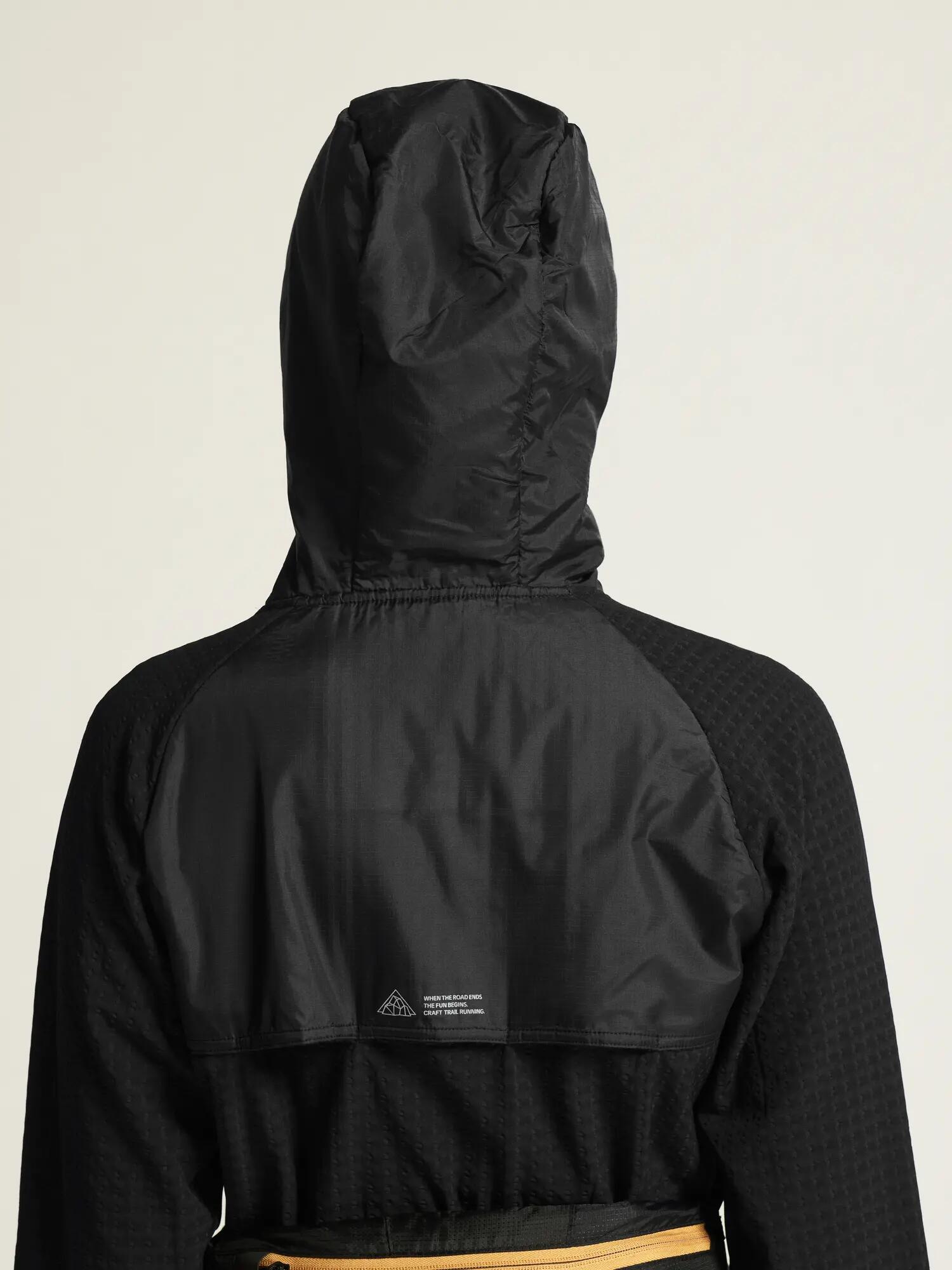 craft Chaqueta PRO Trail SubZ W – Grid-fleece cálido, cortaviento – Black 4/7