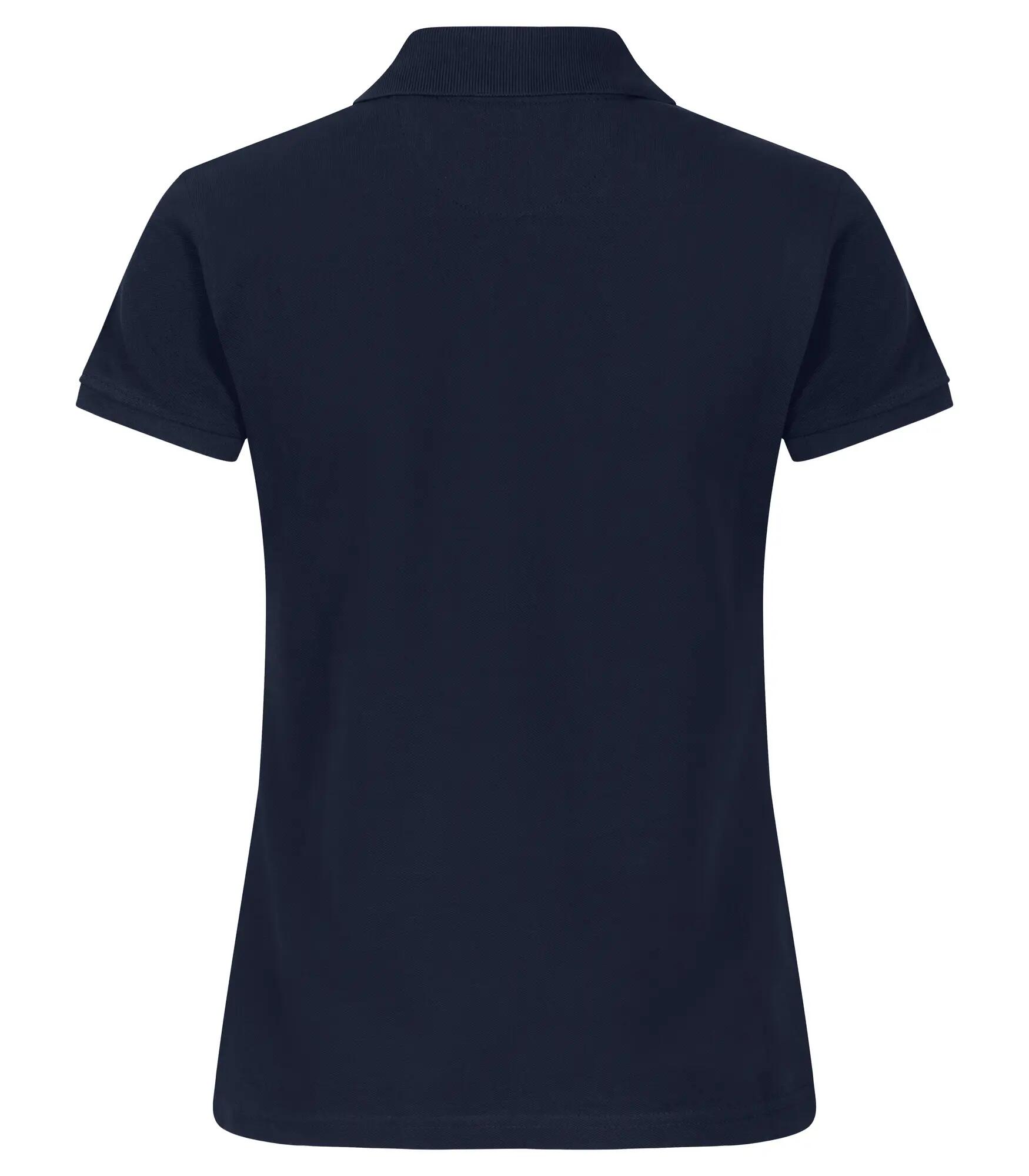 clique Heavy Premium Polo Women van gekamd katoen – dark navy 2/4