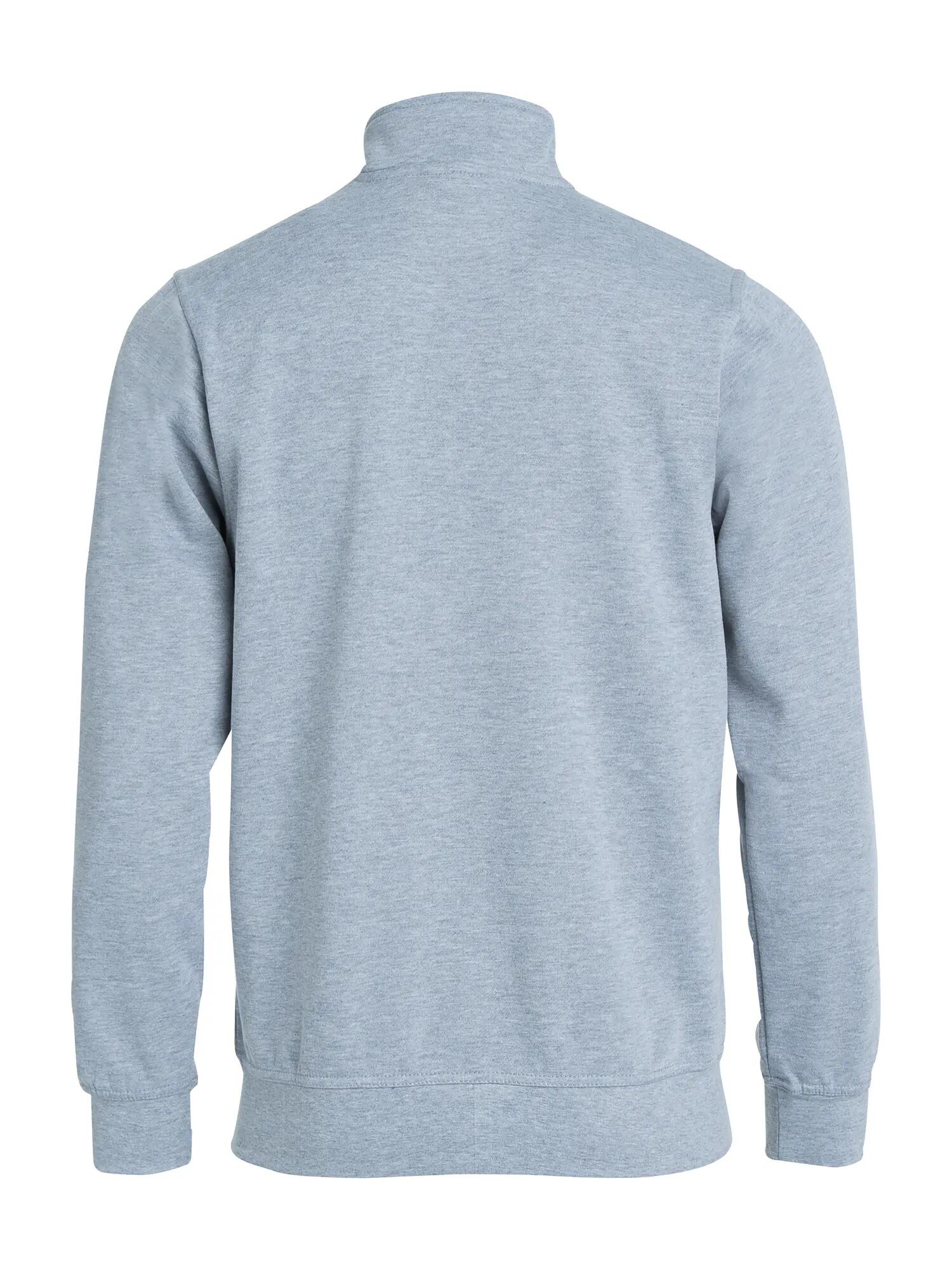 clique Basic Cardigan Junior sweatstof grey melange 2/4