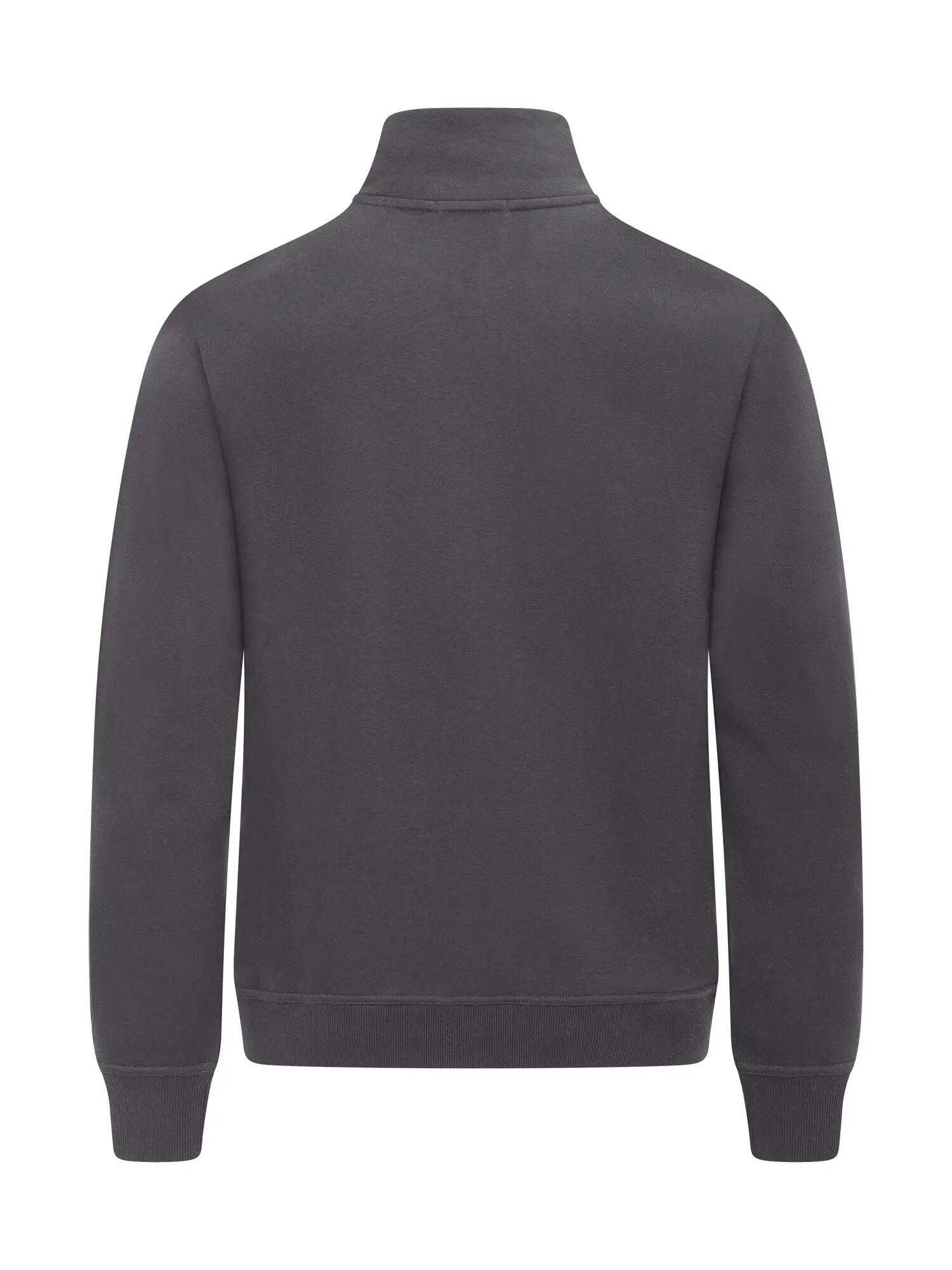 clique Miami Cardigan van katoenmix met ritssluiting – Metal Grey 3/4