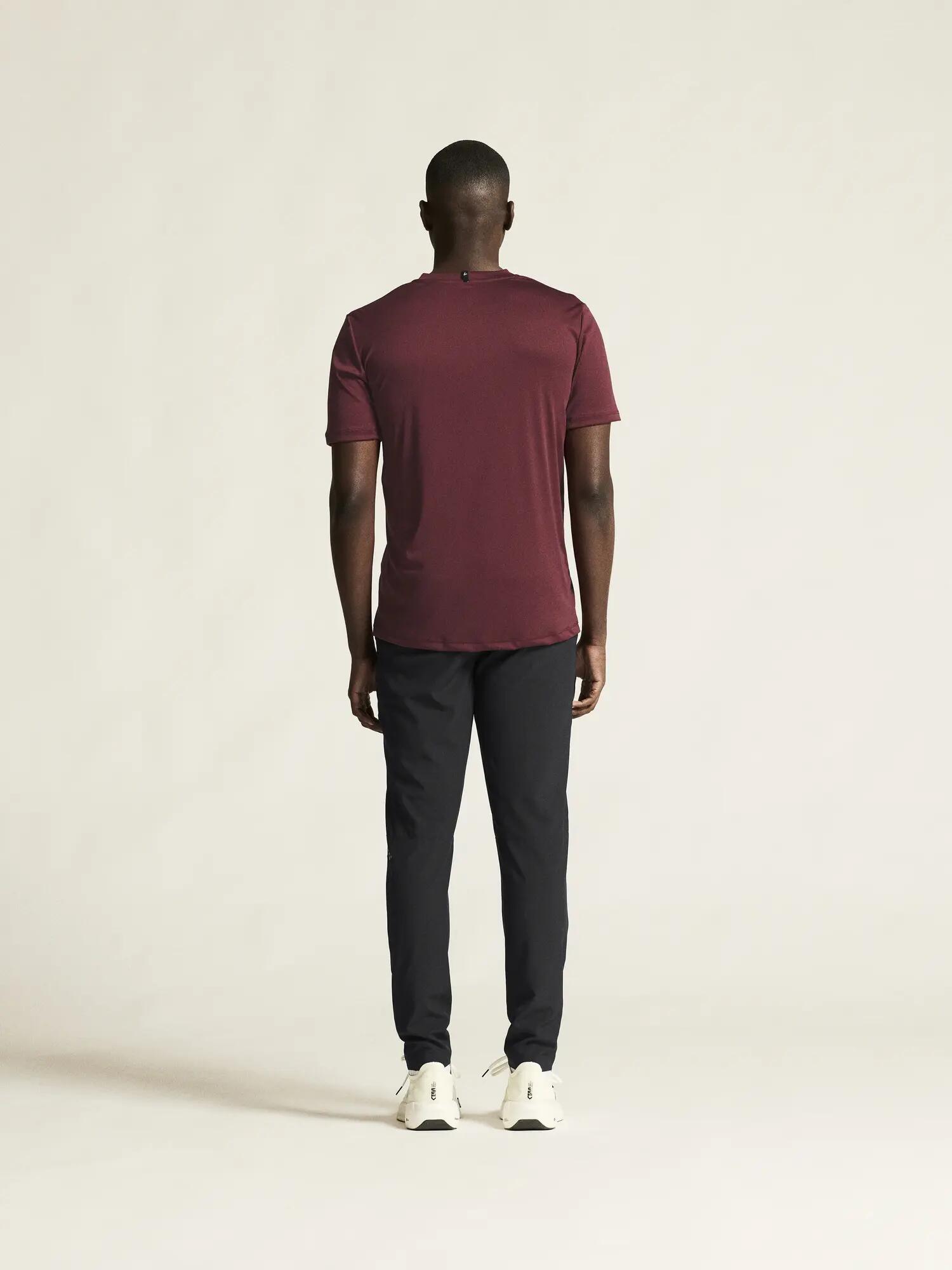 craft SQUAD GO JERSEY SOLID M matchshirt van rekbaar polyester – Maroon 5/7