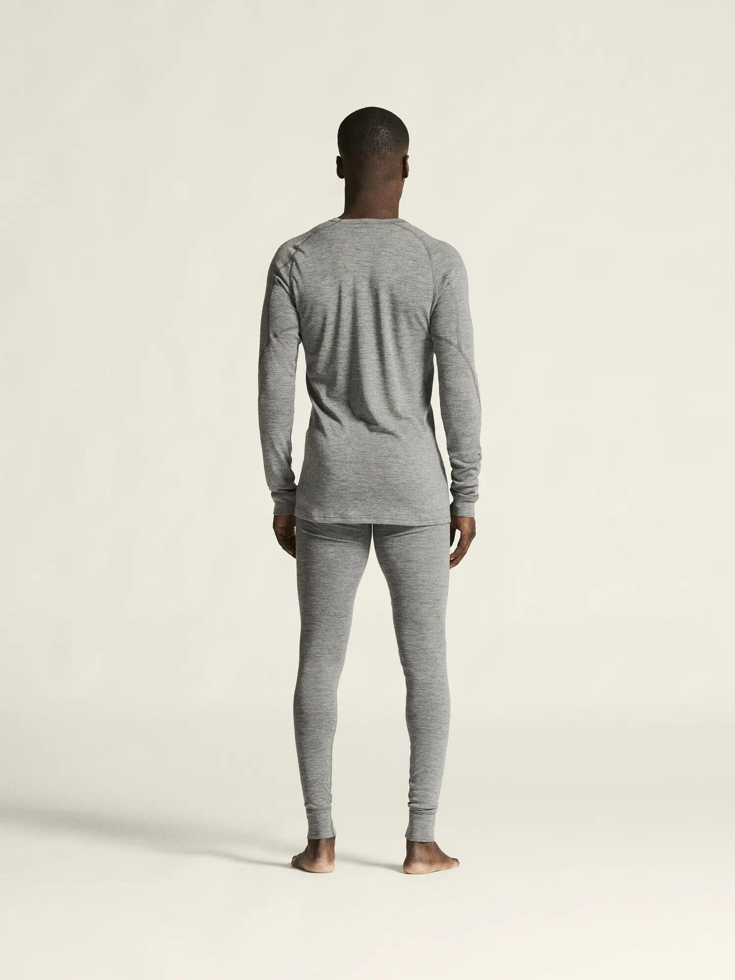 craft Wool Merino Set M bielizna bazowa z wełny merino i poliestru – Dk Grey 6/7