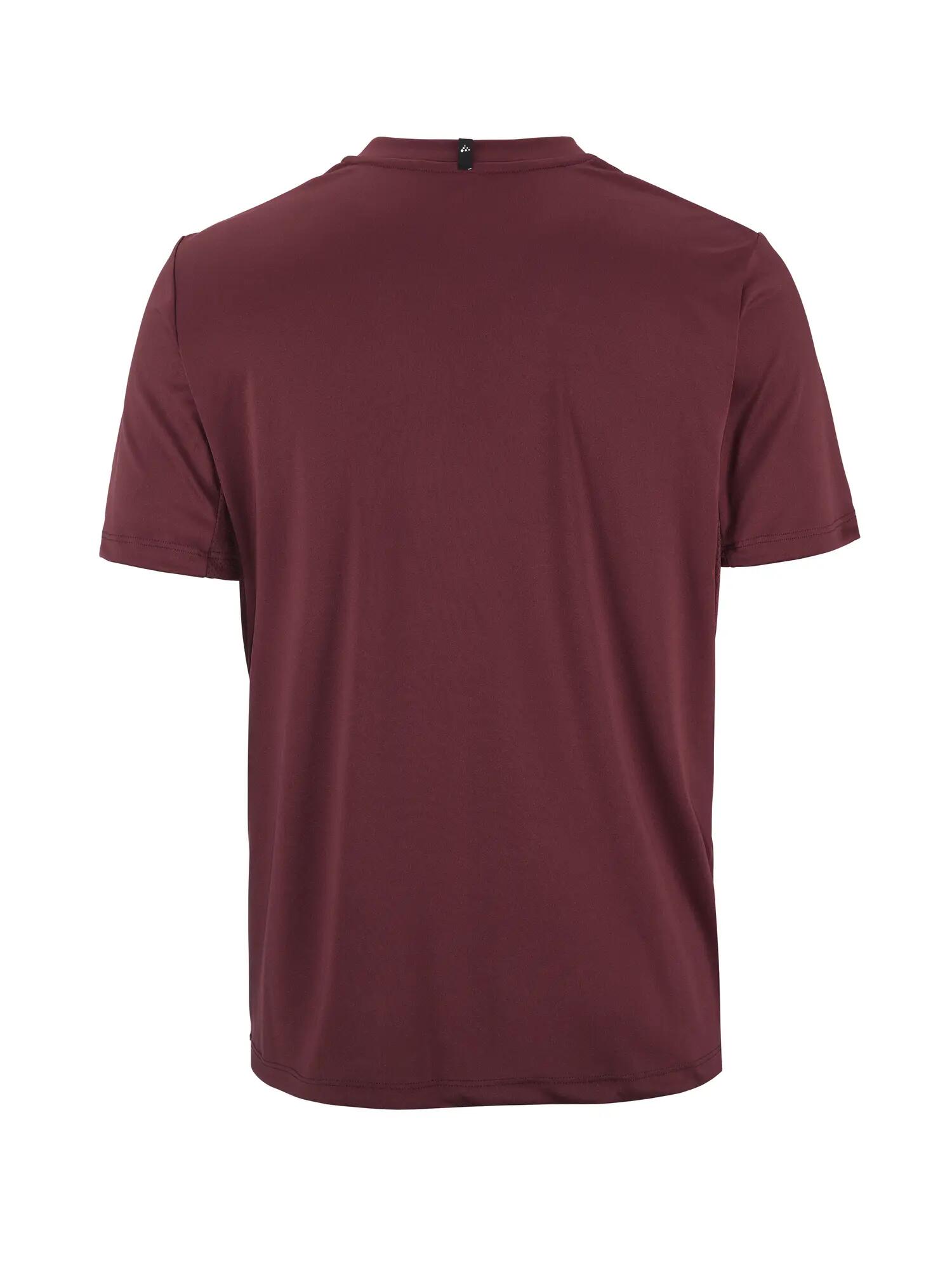 craft SQUAD GO JERSEY SOLID M matchshirt van rekbaar polyester – Maroon 4/7