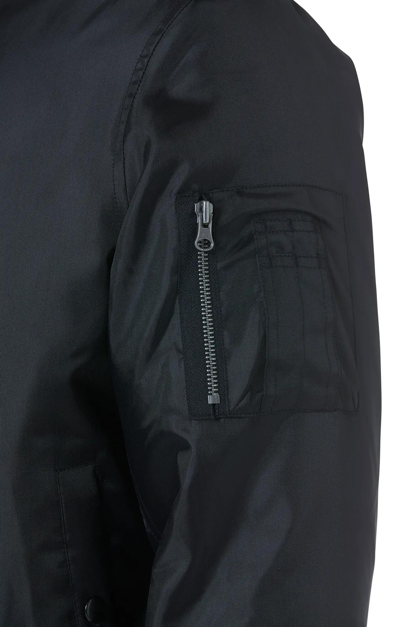 clique Bomber em poliéster 200D Oxford – black 2/7