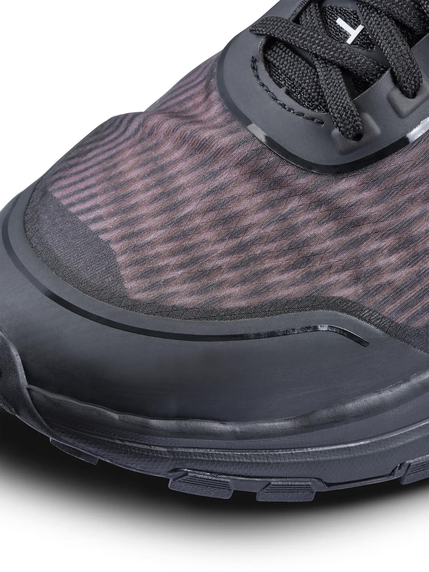 craft Pure Trail M Trailrunning-Schuh mit Cr Foam™ und Rockplate – Black-White 6/7