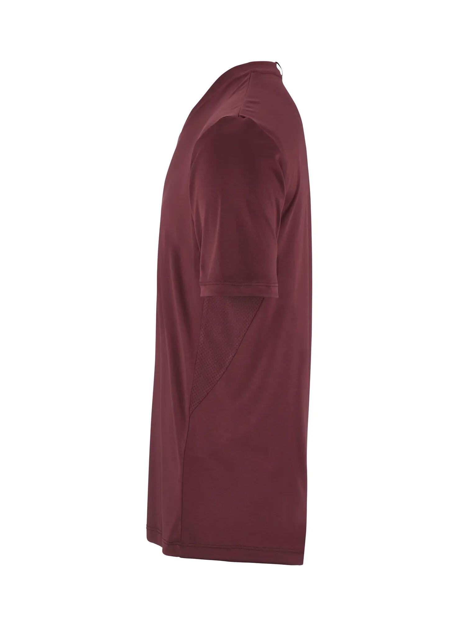 craft SQUAD GO JERSEY SOLID M matchshirt van rekbaar polyester – Maroon 2/7