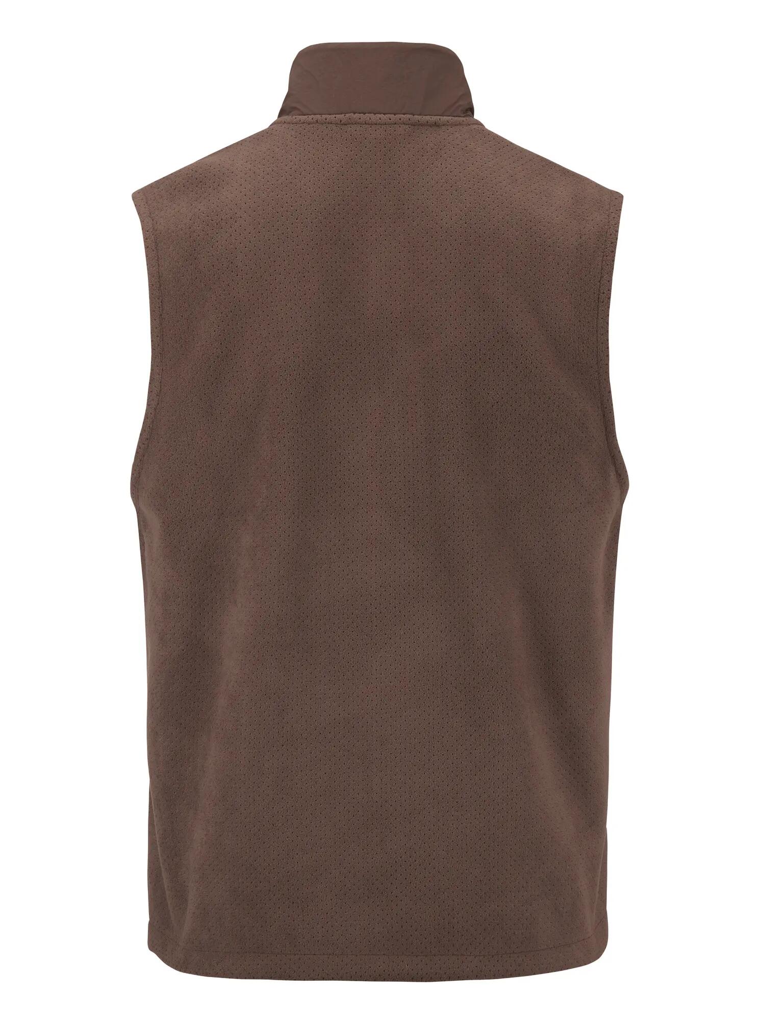 Craft SubZ Fleece Vest M Trainingsweste aus recyceltem Polyester – Prune 2/7