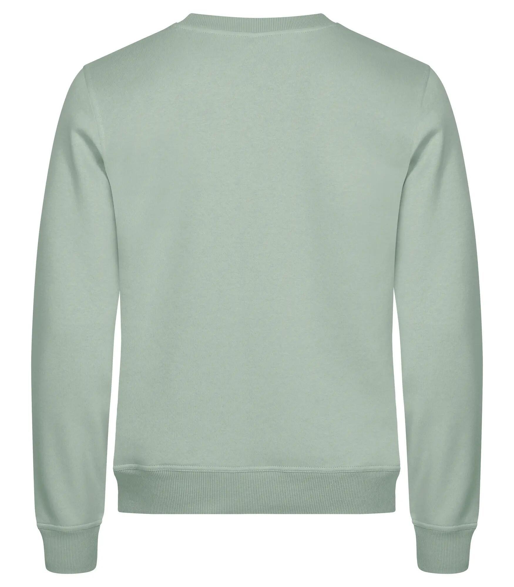 clique Miami Roundneck – sweat léger en coton recyclé – Sage Green 4/4