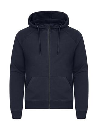clique Miami PRO Hoody Full Zip aus French Terry – Dark Marineblau