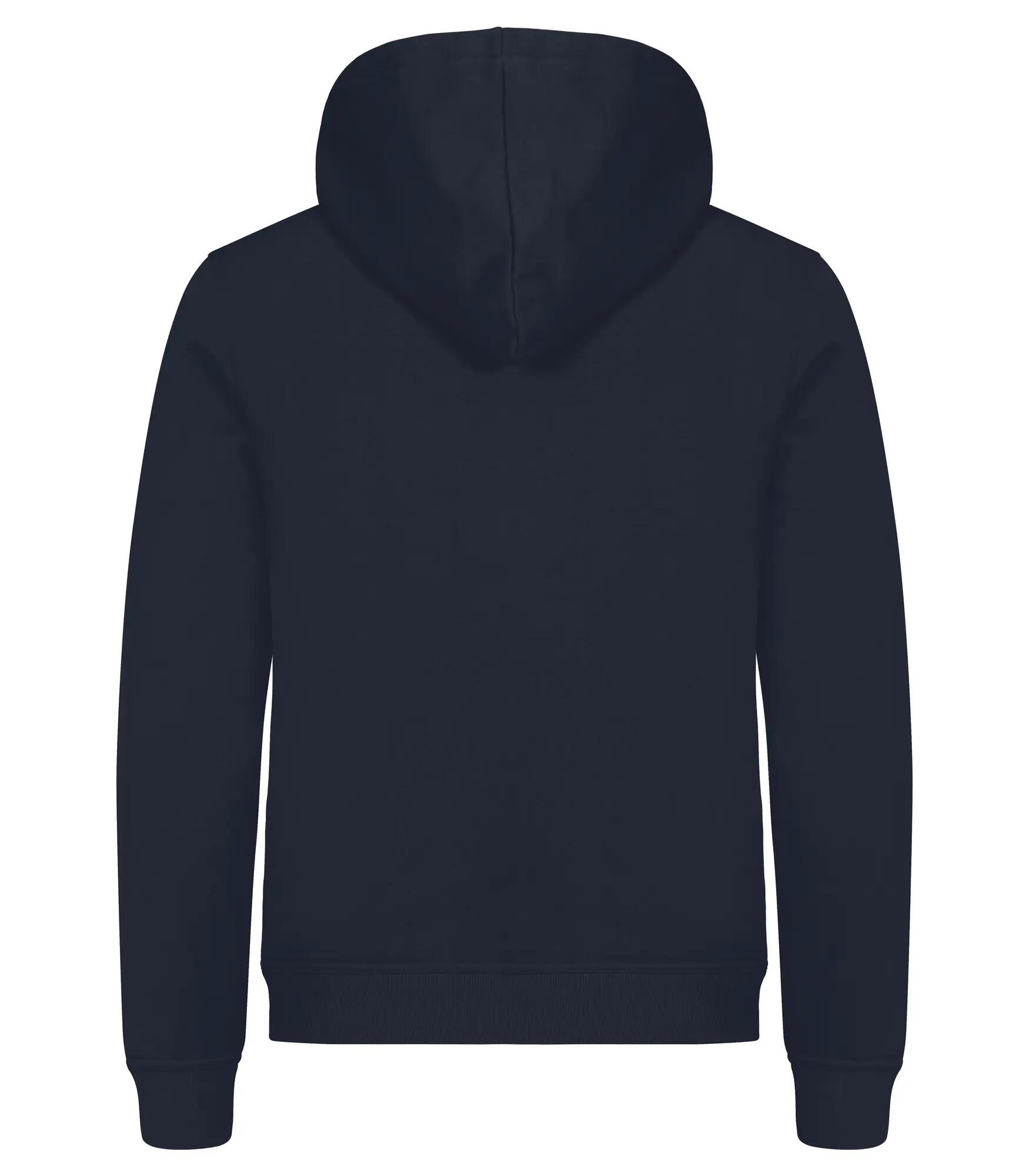 clique Miami Kapuzenpullover aus Baumwolle und Recyclingpolyester – Marineblau 3/8