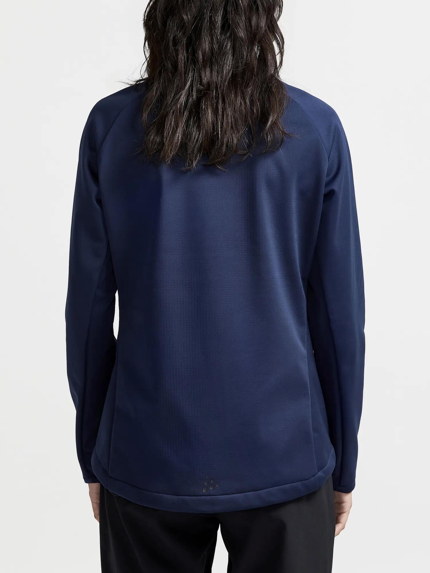 craft CORE Explore Softshell-Jacke Damen — dehnbar & recycelt – Blaze 5/6