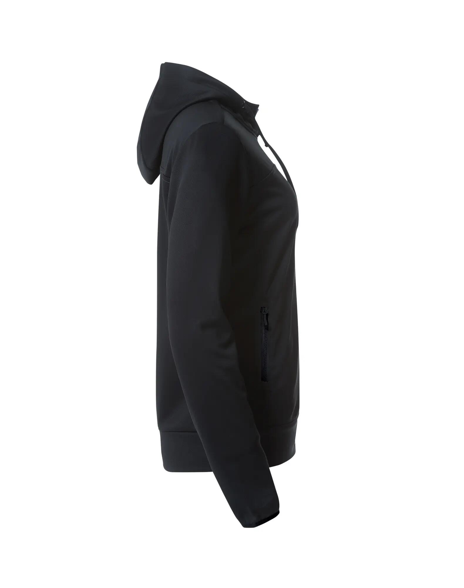 clique Ottawa Women veste à capuche en polyester doux – black 4/4