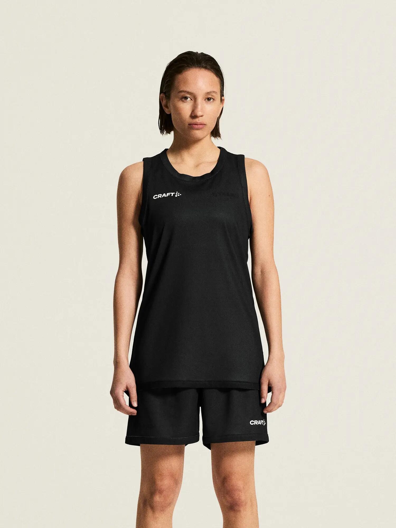 craft Basket 2.0 W Reversible Singlet — leicht, recycelt – Black/Contrast white 6/7