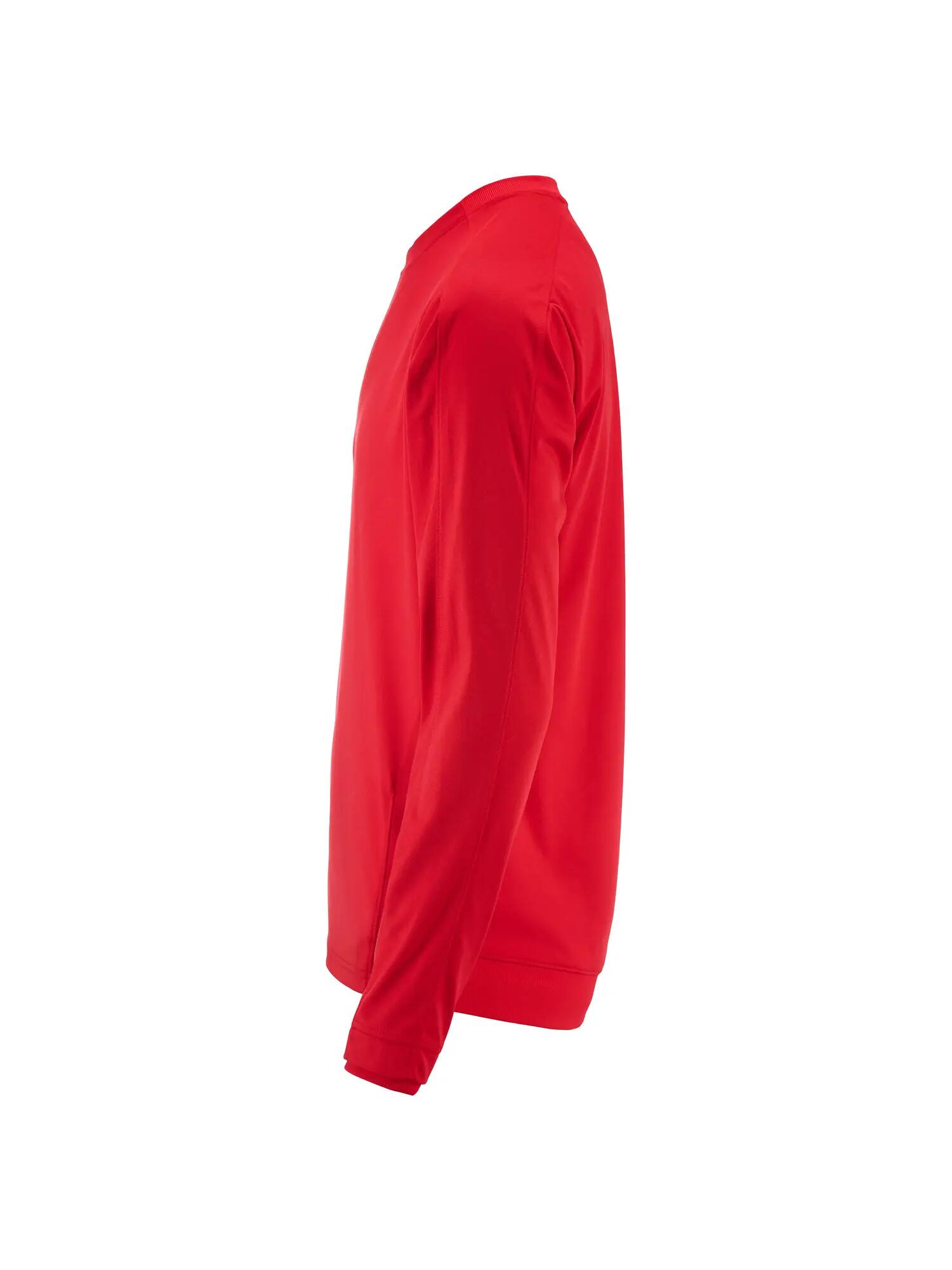 craft Evolve 2.0 Crewneck Herren Midlayer aus recyceltem Polyester – Bright red 2/7