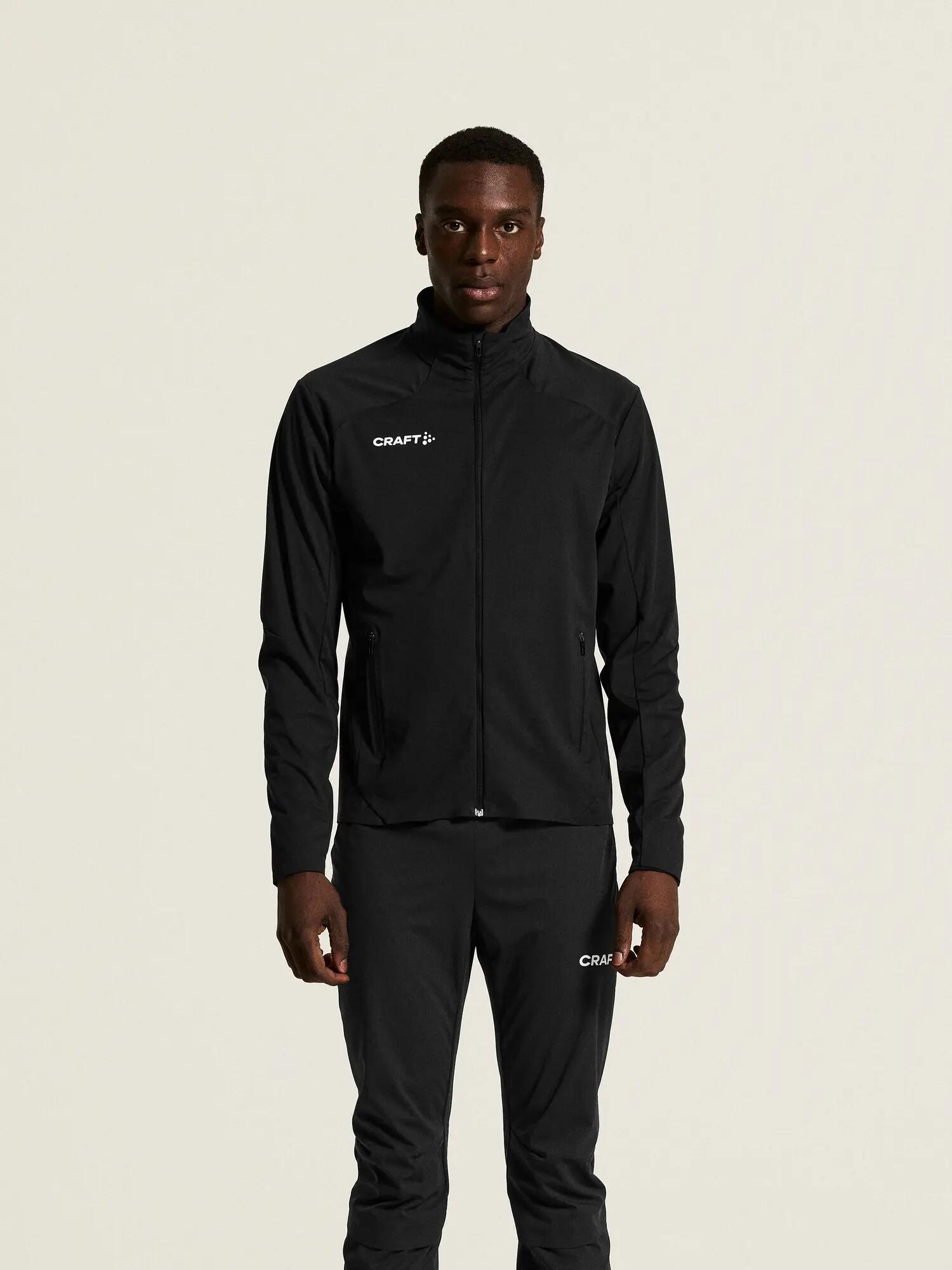 craft Nordic Club 2.0 Pro Jacke Herren – 3‑lagiges Ventair® Material – Black 5/7