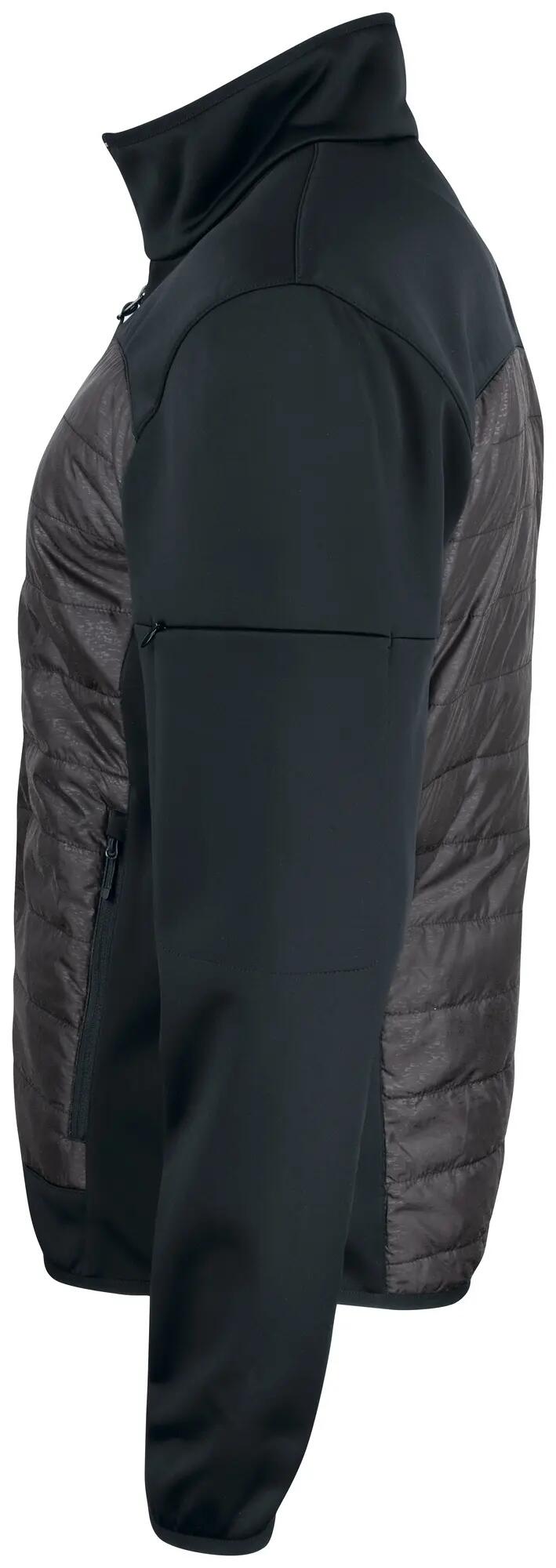 clique Custer casaco leve acolchoado com estampa refletora – black 4/5