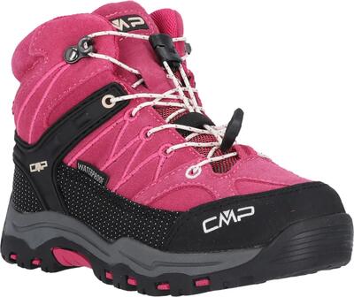 cmp Stivale Rigel Mid WP Bambino pelle resistente – 10HC Geraneo-Off White