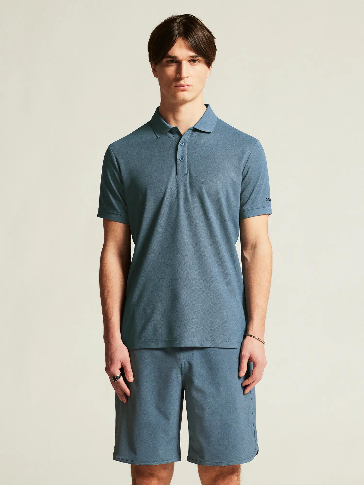 craft Polo CORE Unify em poliéster reciclado - Ajuste confortável – Real 2/7
