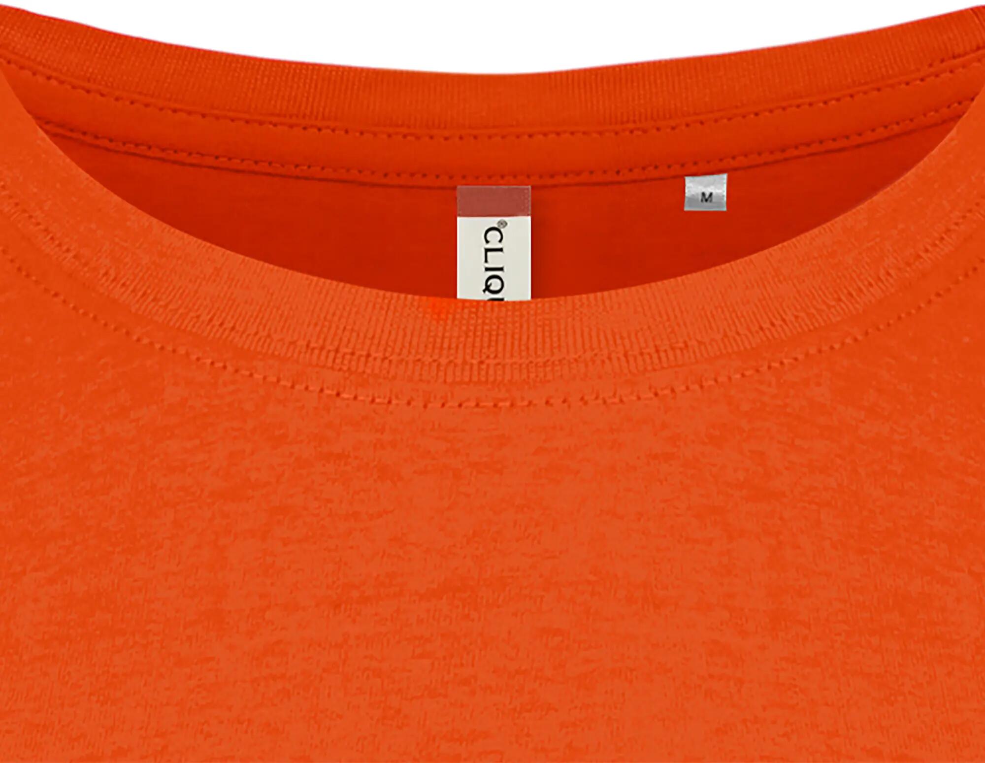 clique Basic-T Women T-shirt justa em algodão – blood orange 5/5