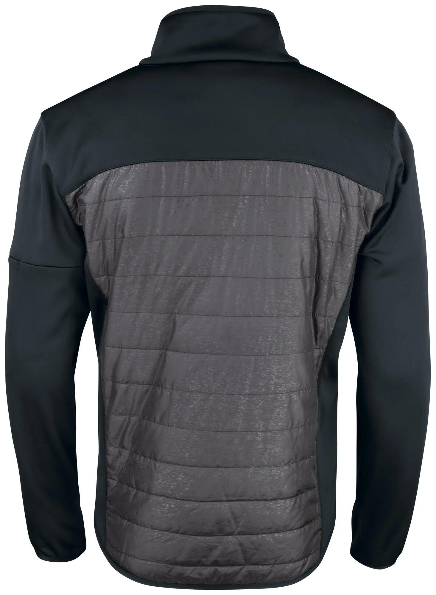 clique Custer casaco leve acolchoado com estampa refletora – black 2/5