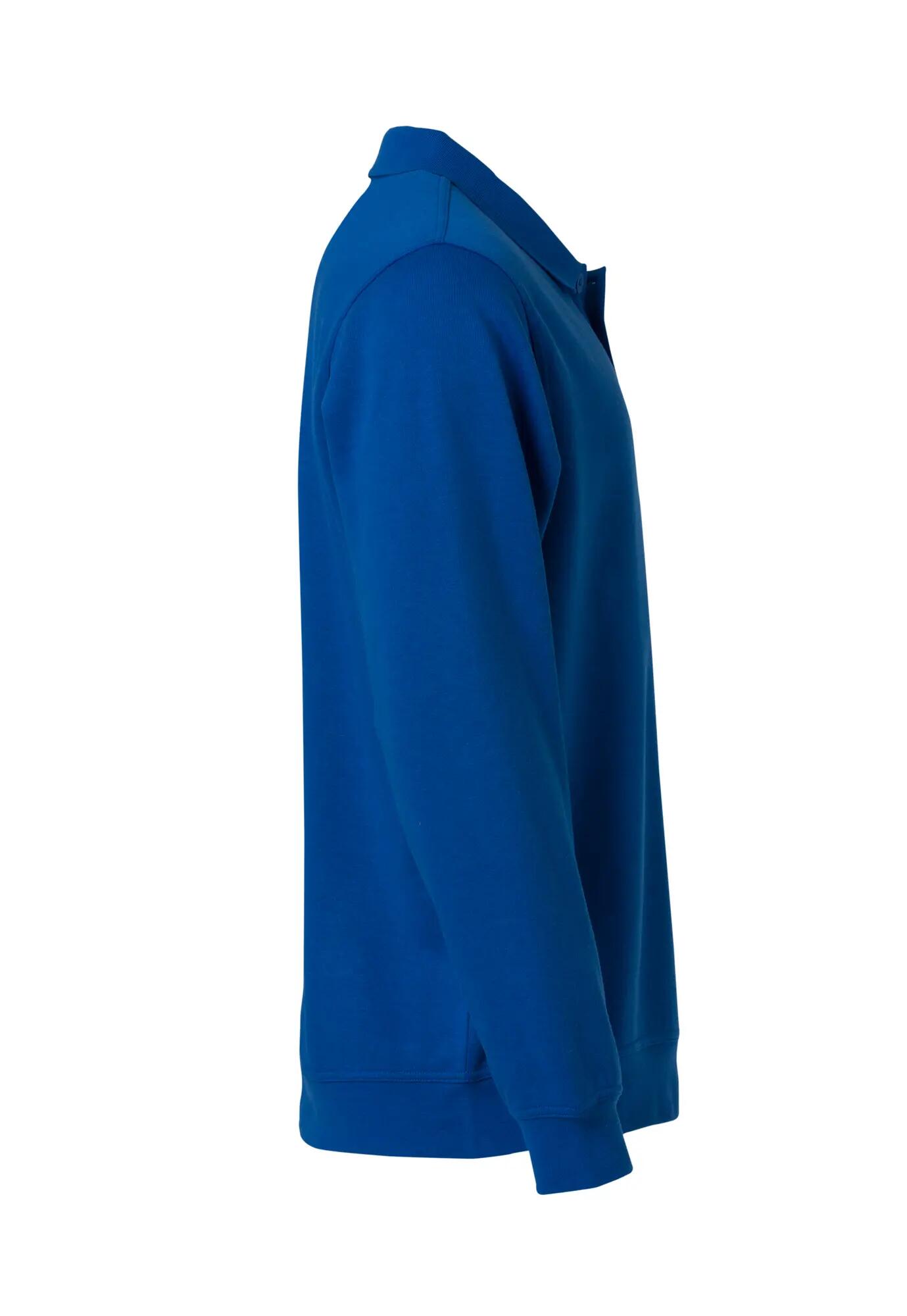 clique Basic Polo Sweater aus weichem Material – royal blue 4/4