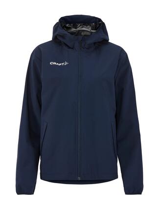 craft Damenjacke Squad Go Weather leicht winddicht – Marineblau