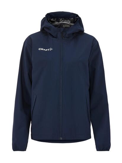 craft Damenjacke Squad Go Weather leicht winddicht – Marineblau
