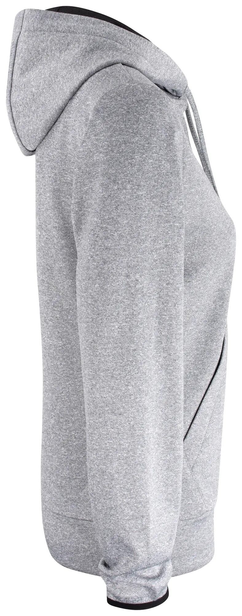 clique Oakdale Women Kapuzenpullover funktional 100% Polyester – ash 4/4