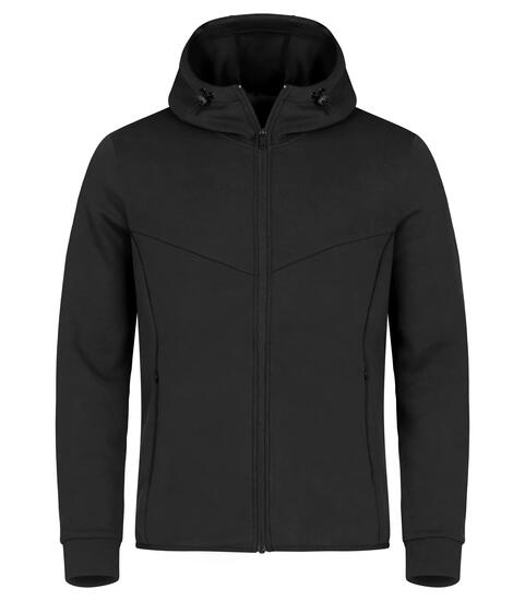 clique Hayden - Veste à capuche légère en air-layer – Black