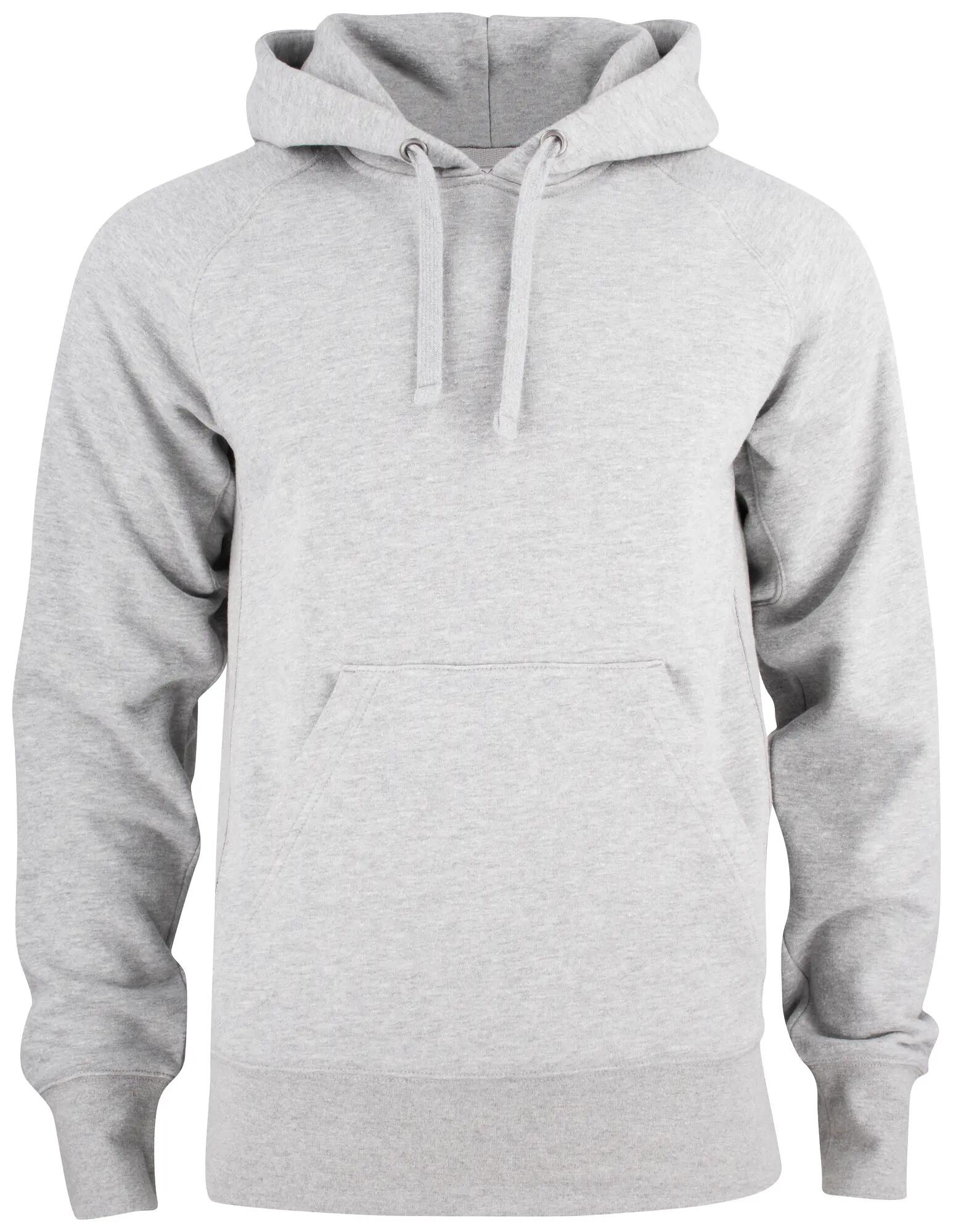 clique Kapuzenpullover Helix aus Baumwollmischung – grey melange 1/4