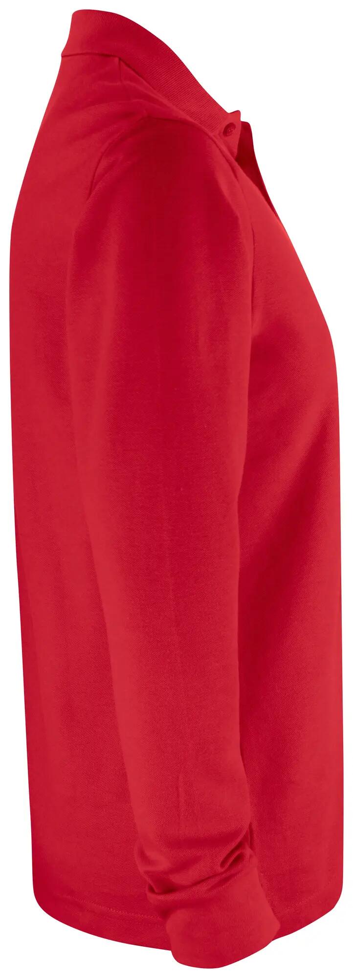 clique Polo básico bolso manga longa algodão – red 4/4
