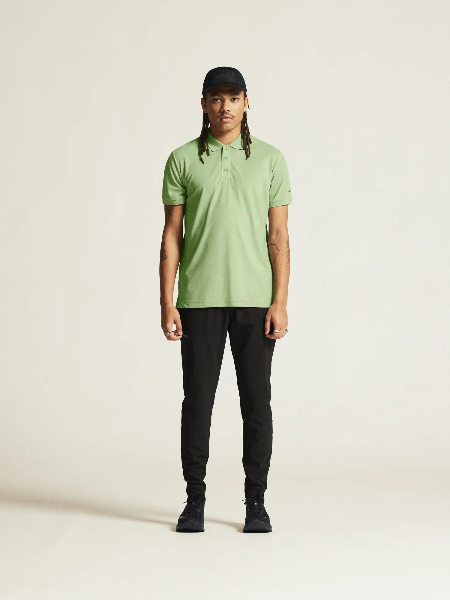 craft CORE Unify Polo van gerecycled polyester – Jade 5/7