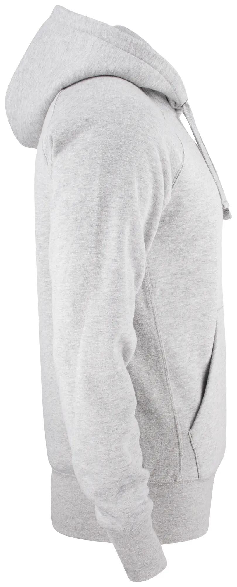 clique Kapuzenpullover Helix aus Baumwollmischung – grey melange 4/4