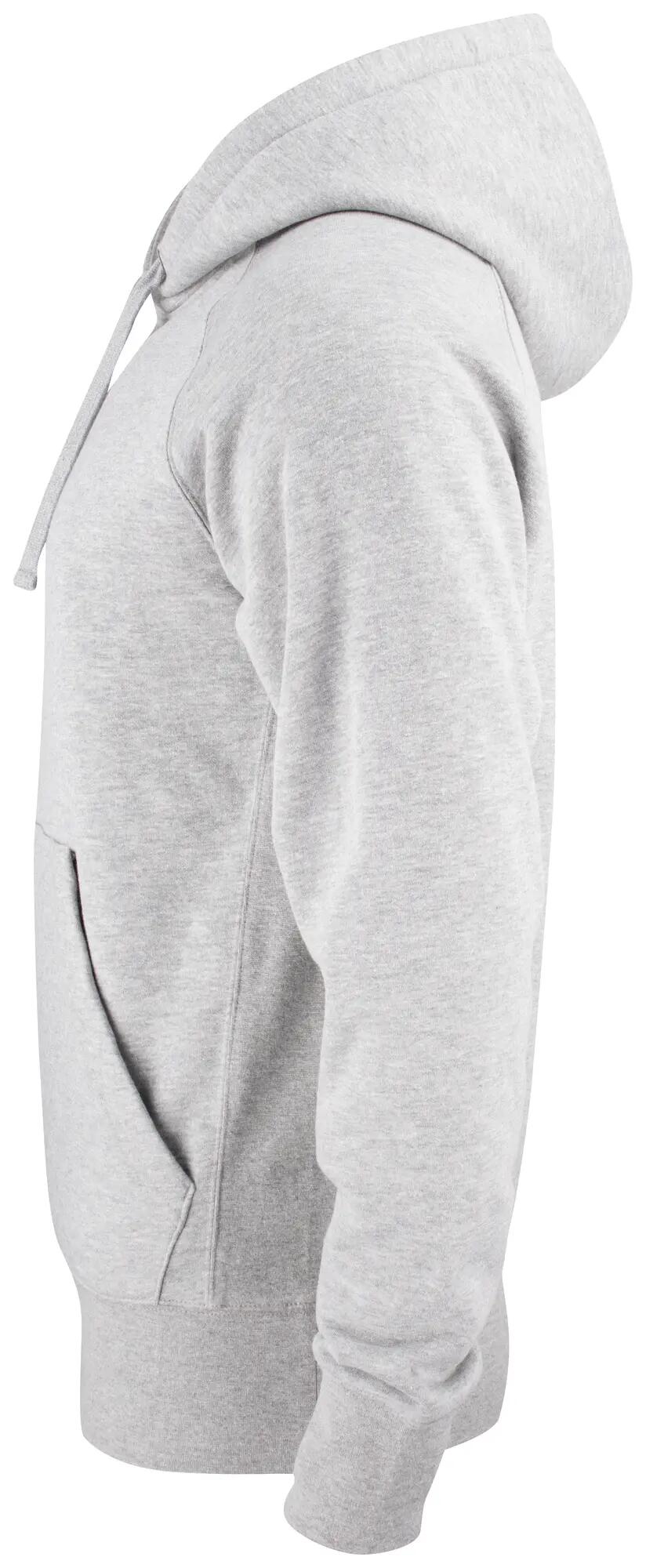 clique Kapuzenpullover Helix aus Baumwollmischung – grey melange 3/4
