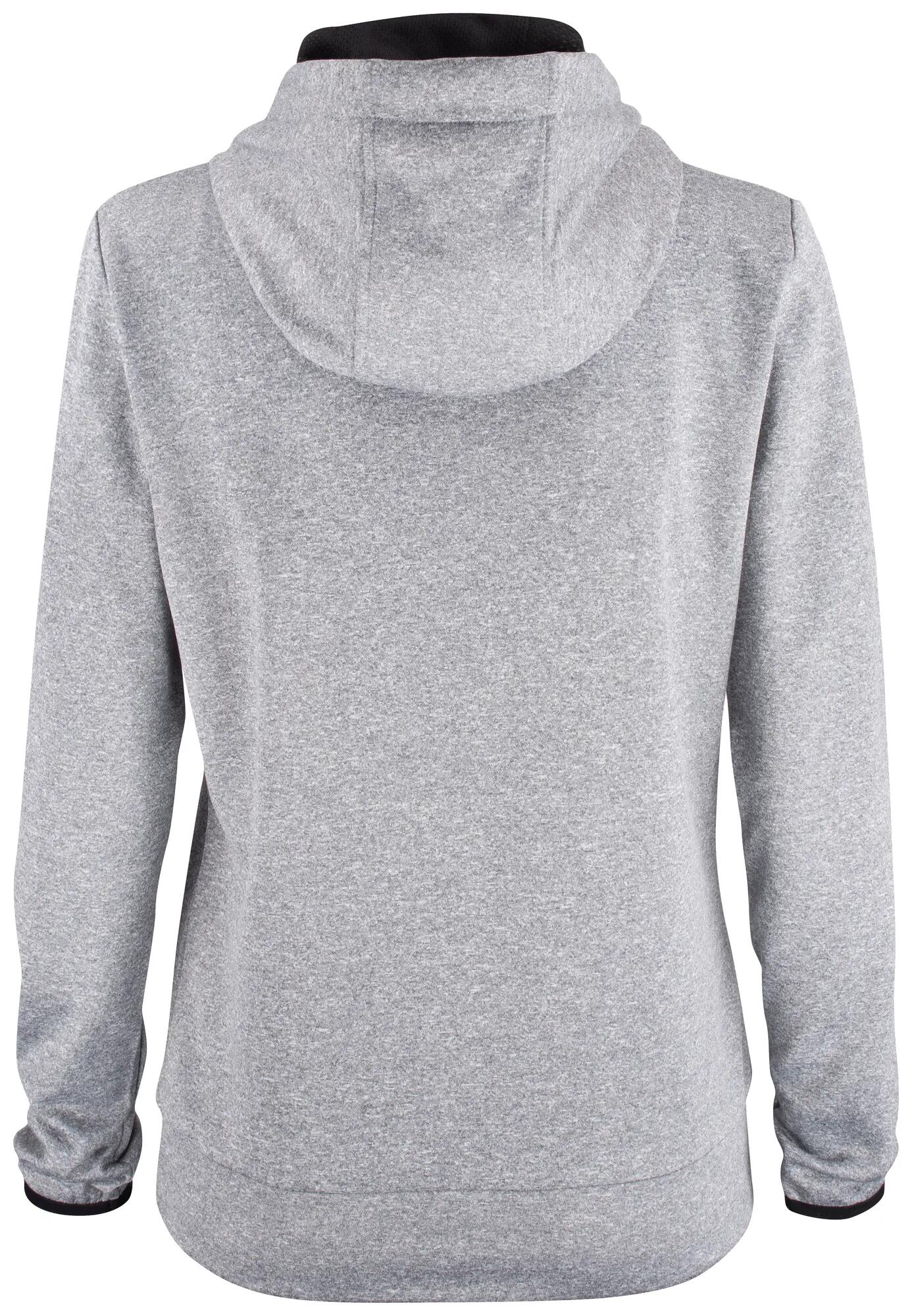 clique Oakdale Women Kapuzenpullover funktional 100% Polyester – ash 2/4