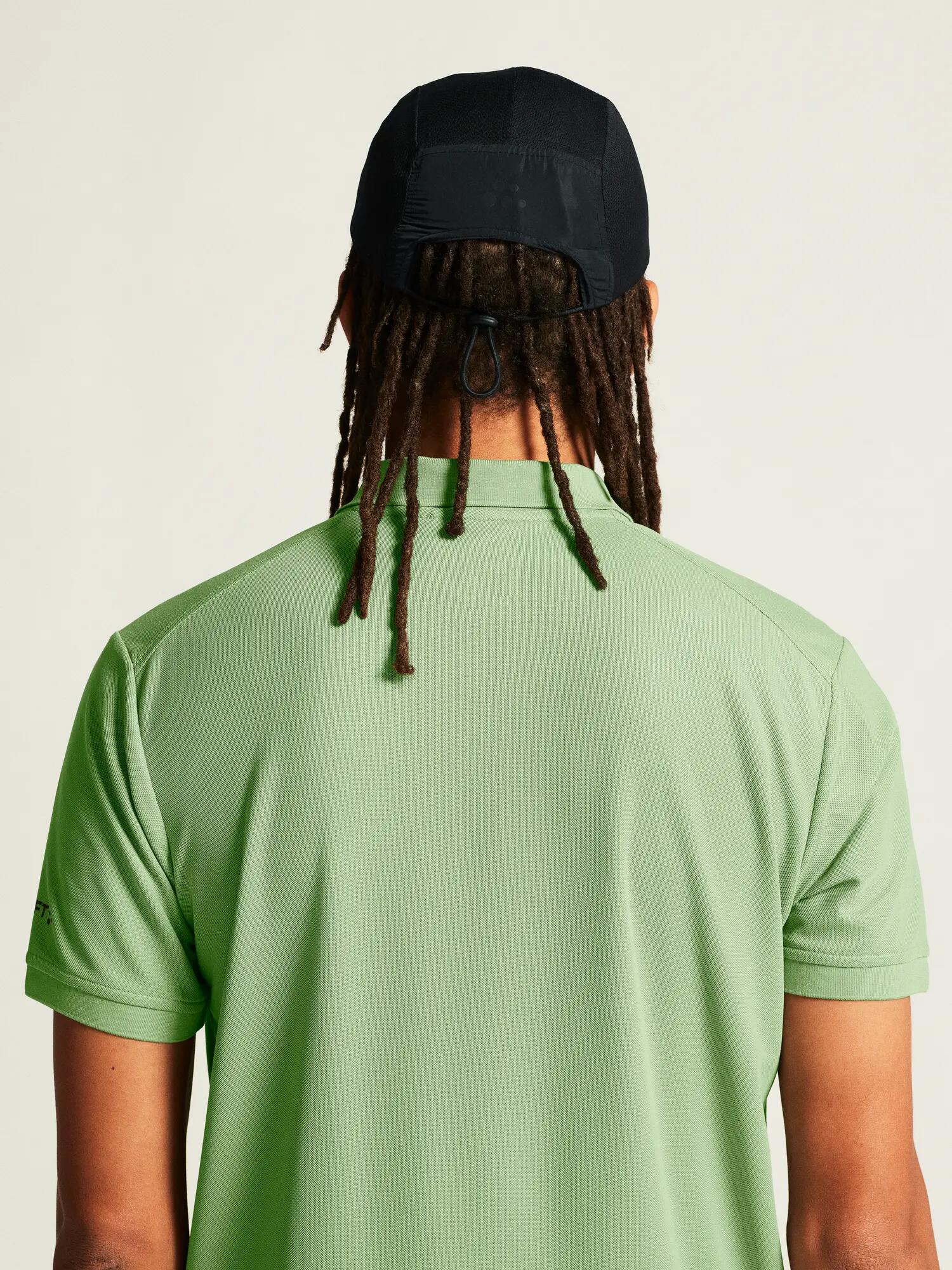 craft CORE Unify Polo van gerecycled polyester – Jade 4/7