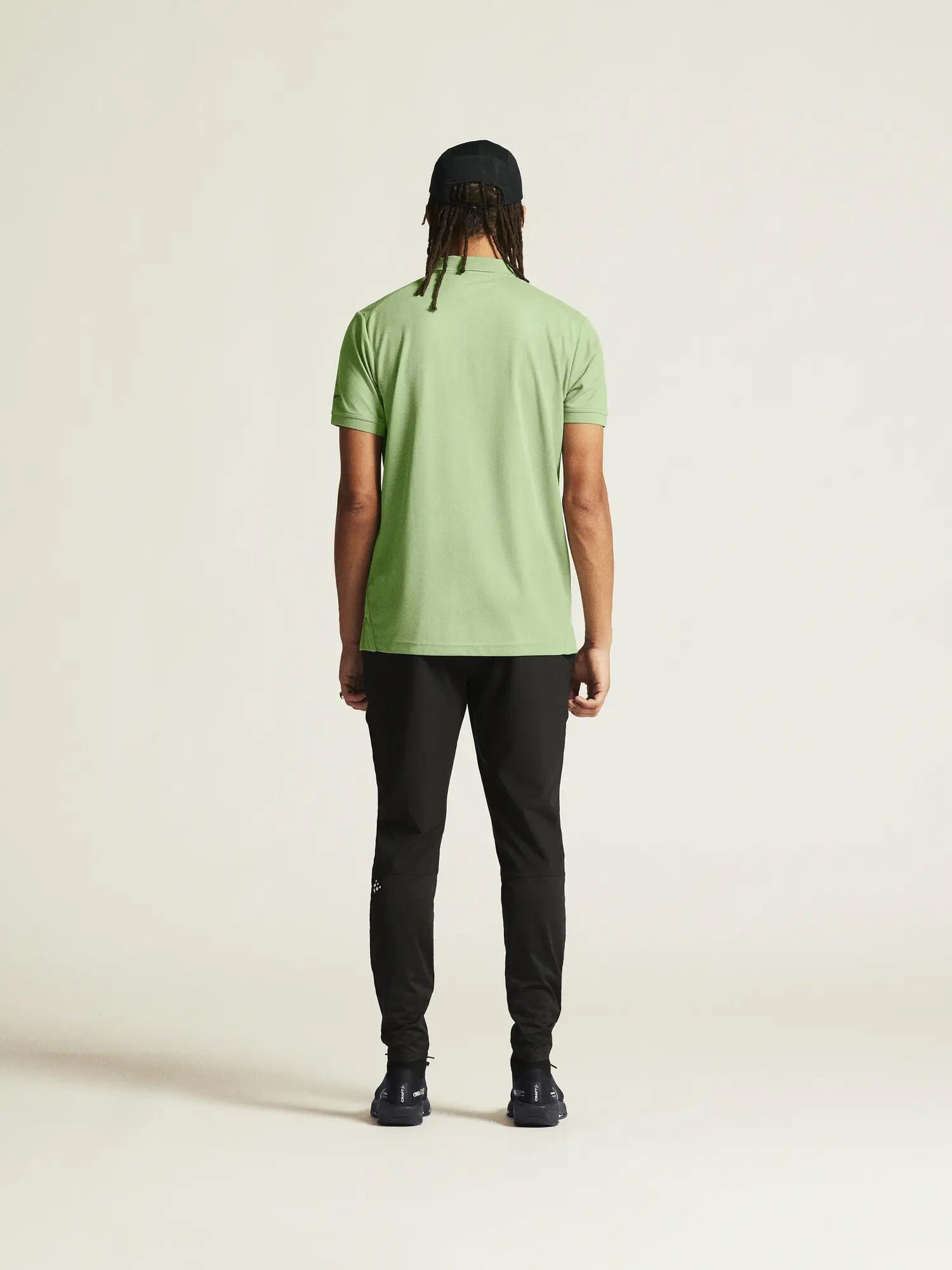 craft CORE Unify Polo van gerecycled polyester – Jade 3/7