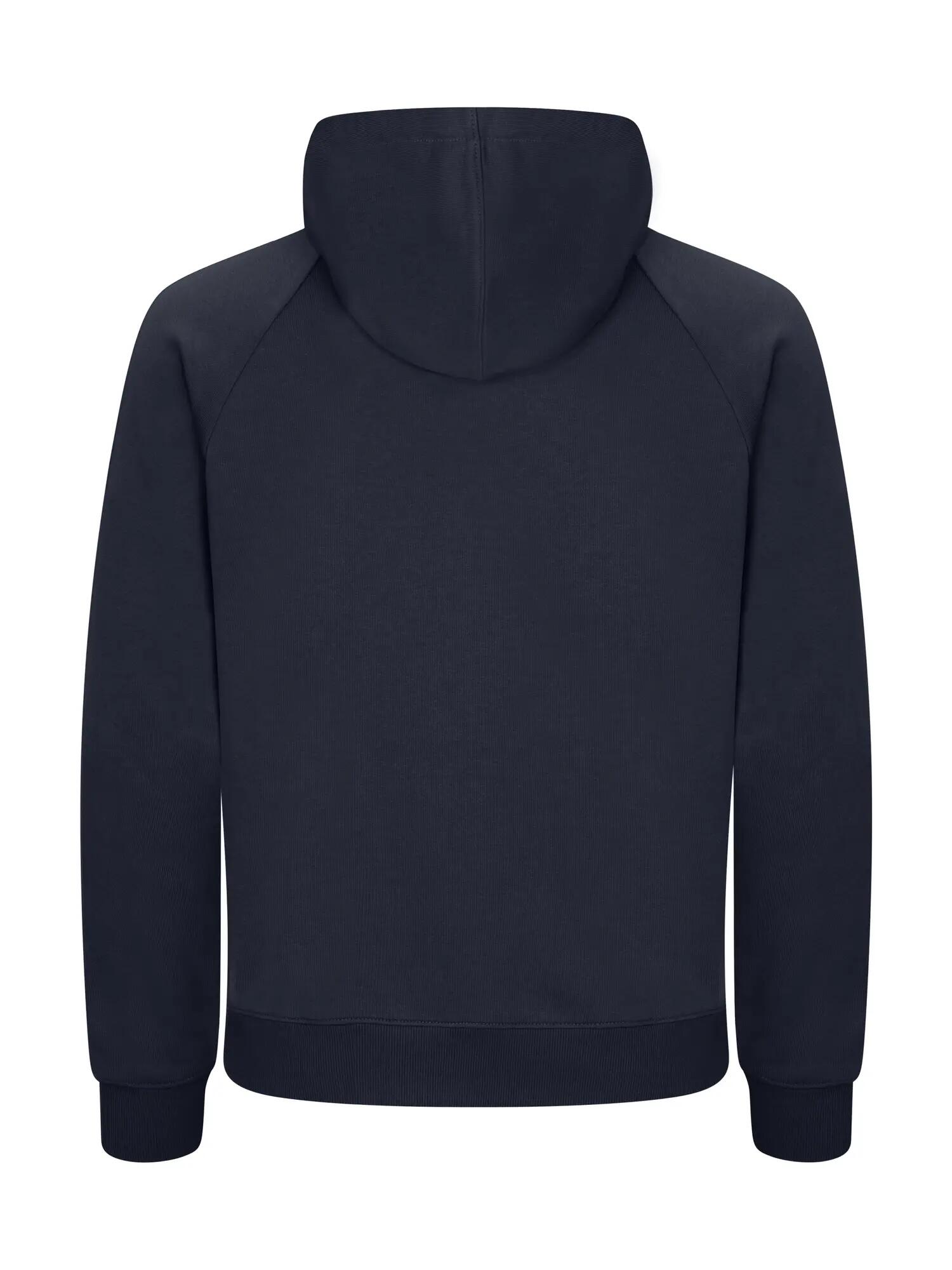clique Miami PRO Hoody Full Zip sudadera con capucha French terry – Dark Navy 3/4