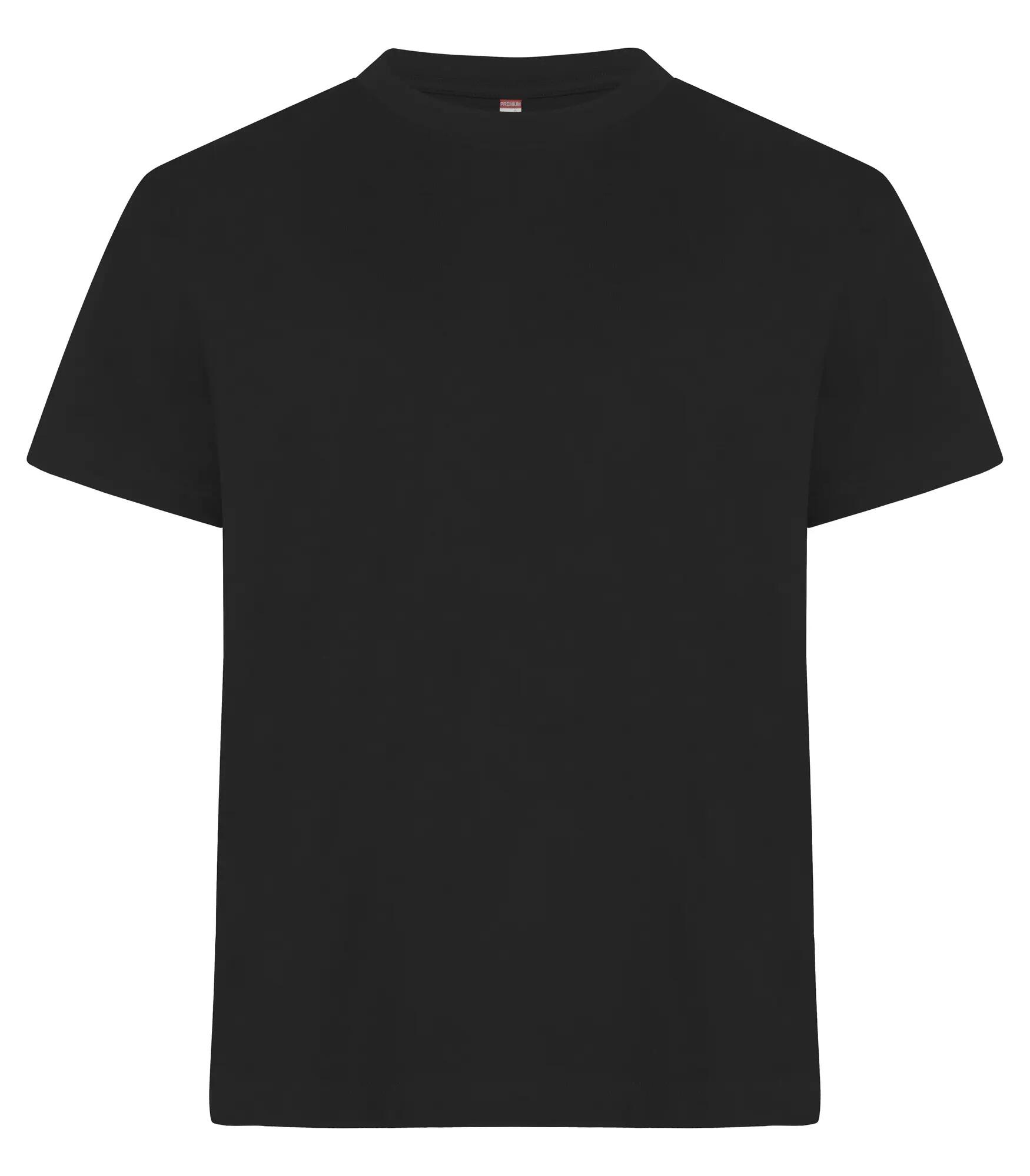 clique Over-T Oversized T-shirt van katoen – Black 1/4