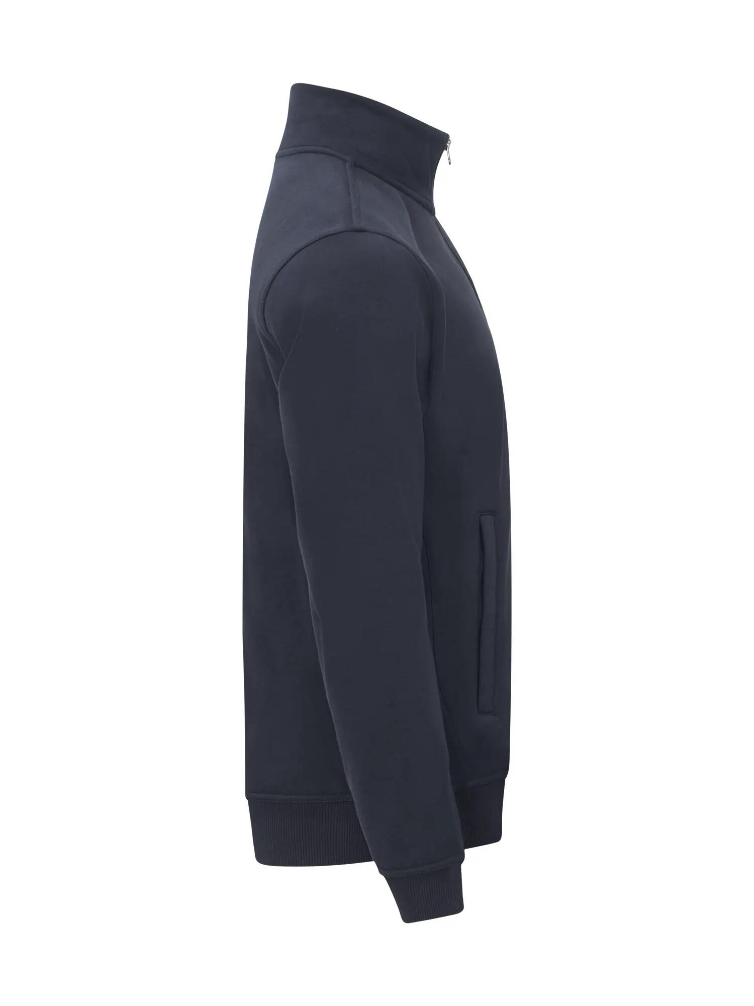 clique Miami Cardigan Full-Zip aus Baumwolle/Recyclingpolyester – Dark 4/4